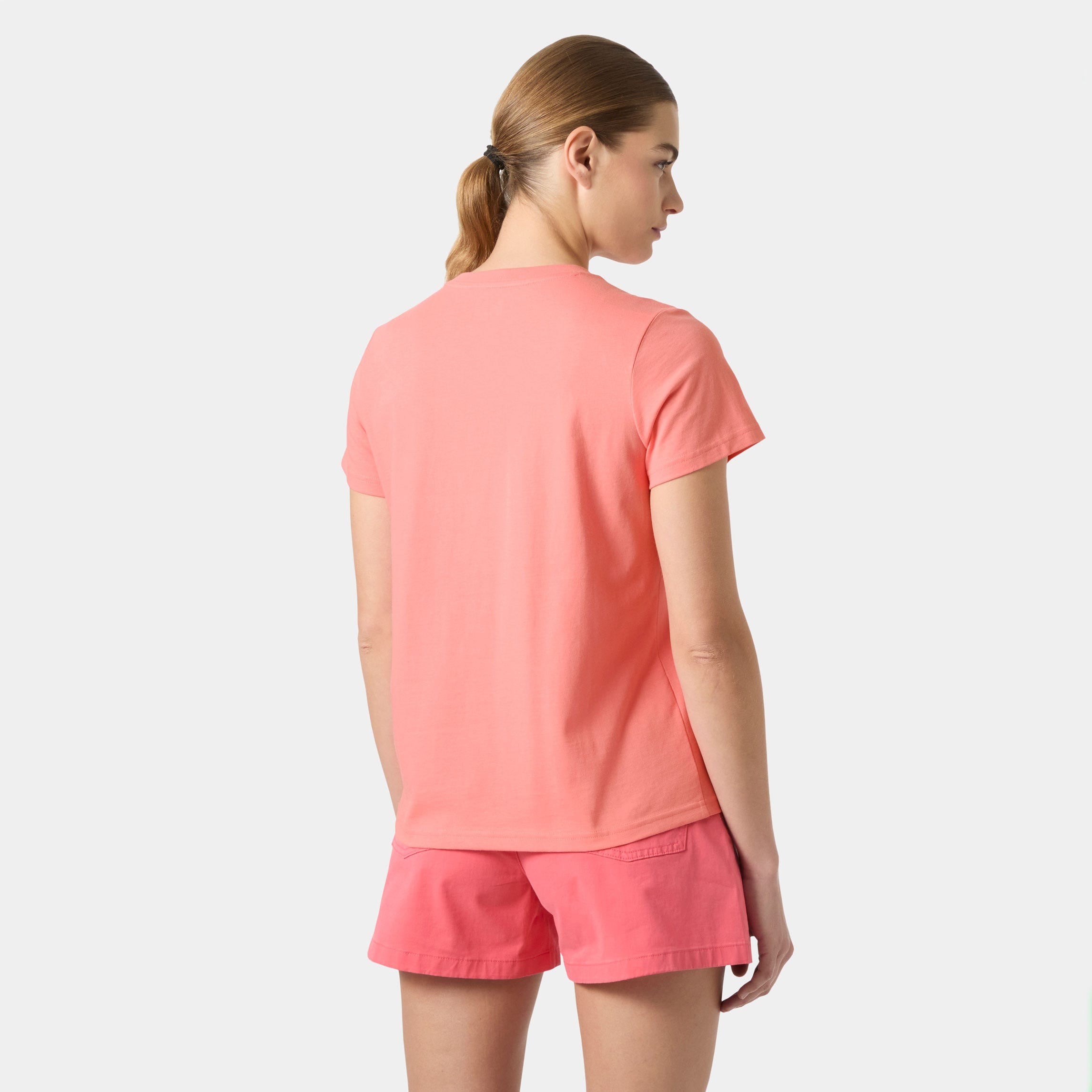 Women's HH Logo T-Shirt 3.0 - 066 CORAL ALMOND