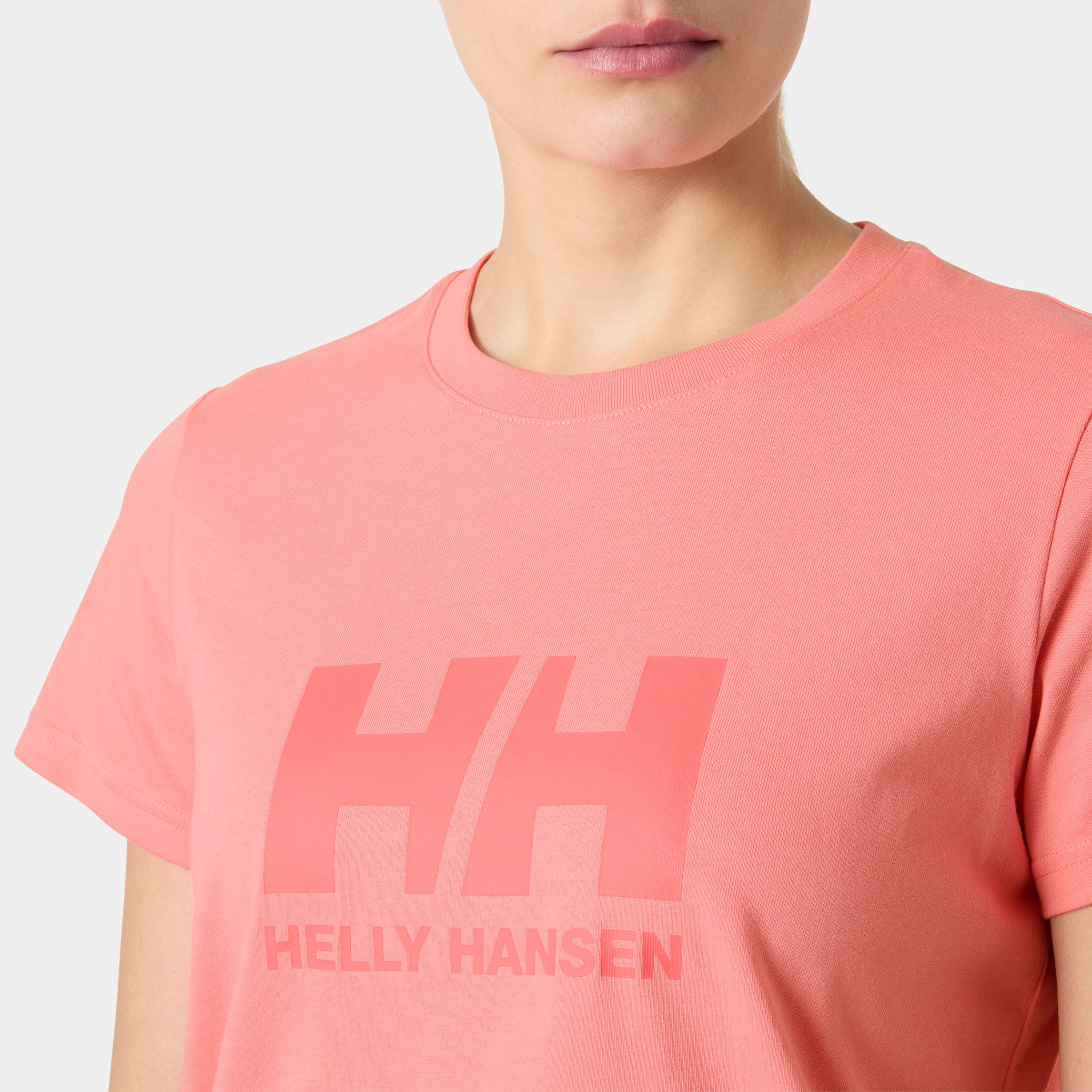 Women's HH Logo T-Shirt 3.0 - 066 CORAL ALMOND