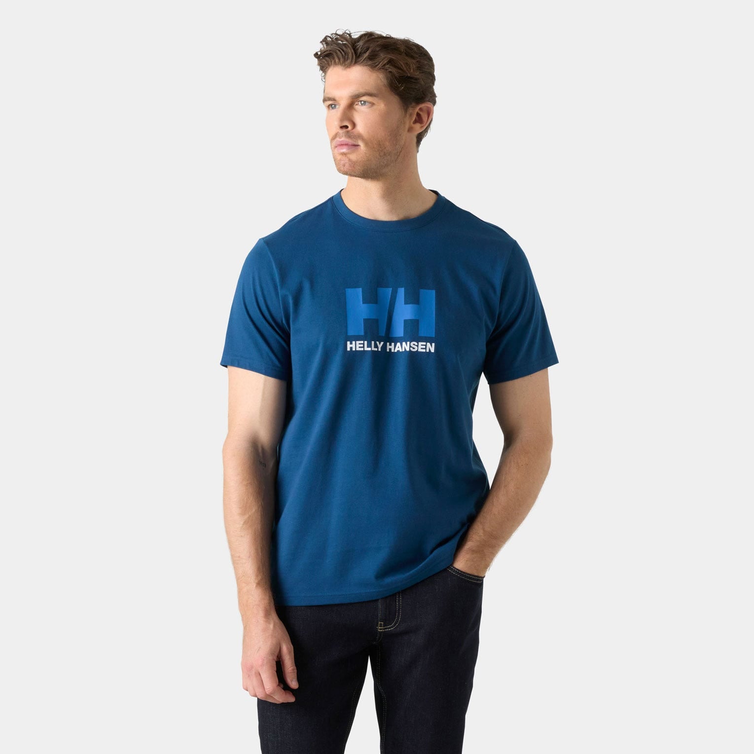 Men's HH Logo T-Shirt 3.0 - 507 DARK BLUE
