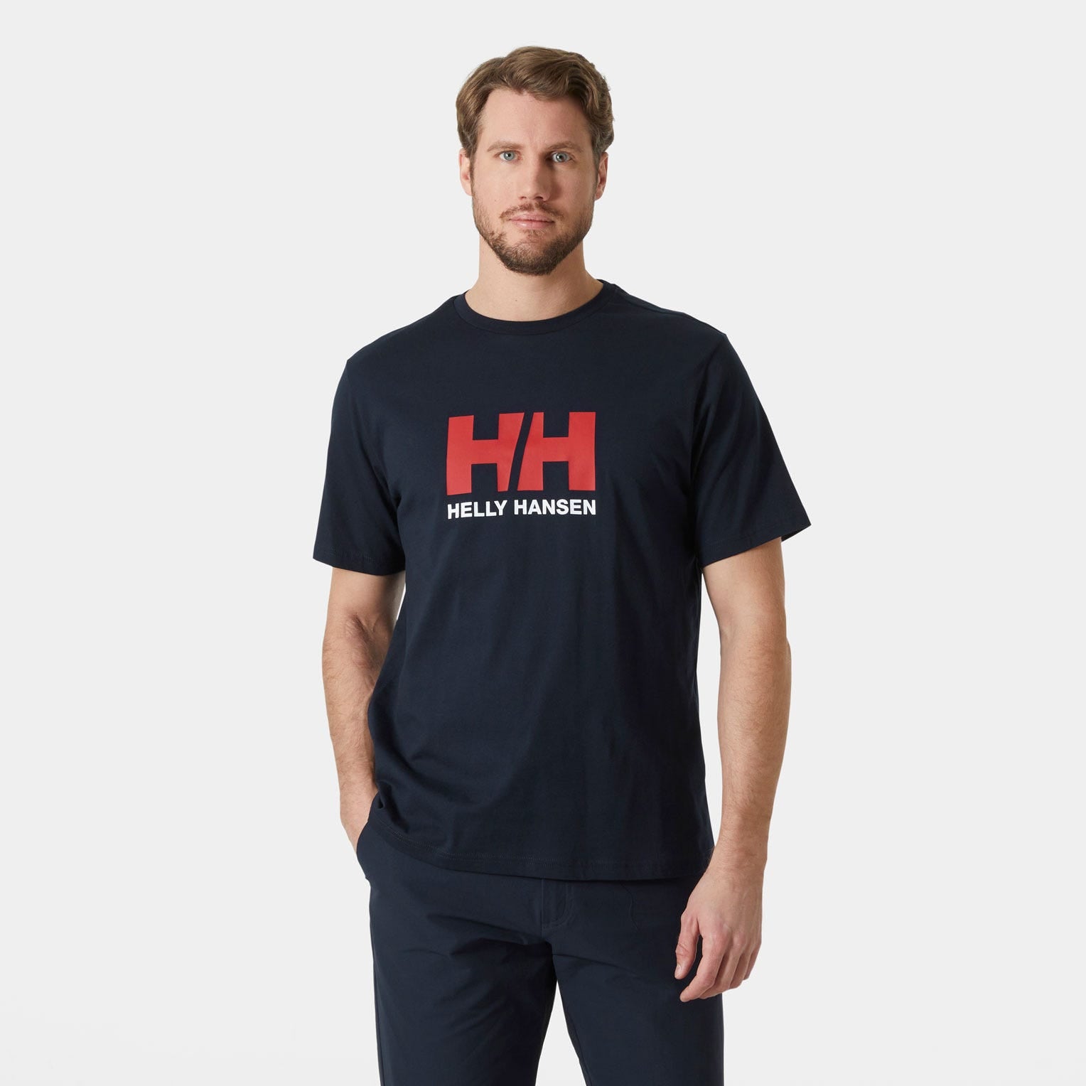 Men's HH Logo T-Shirt 3.0 - 597 NAVY