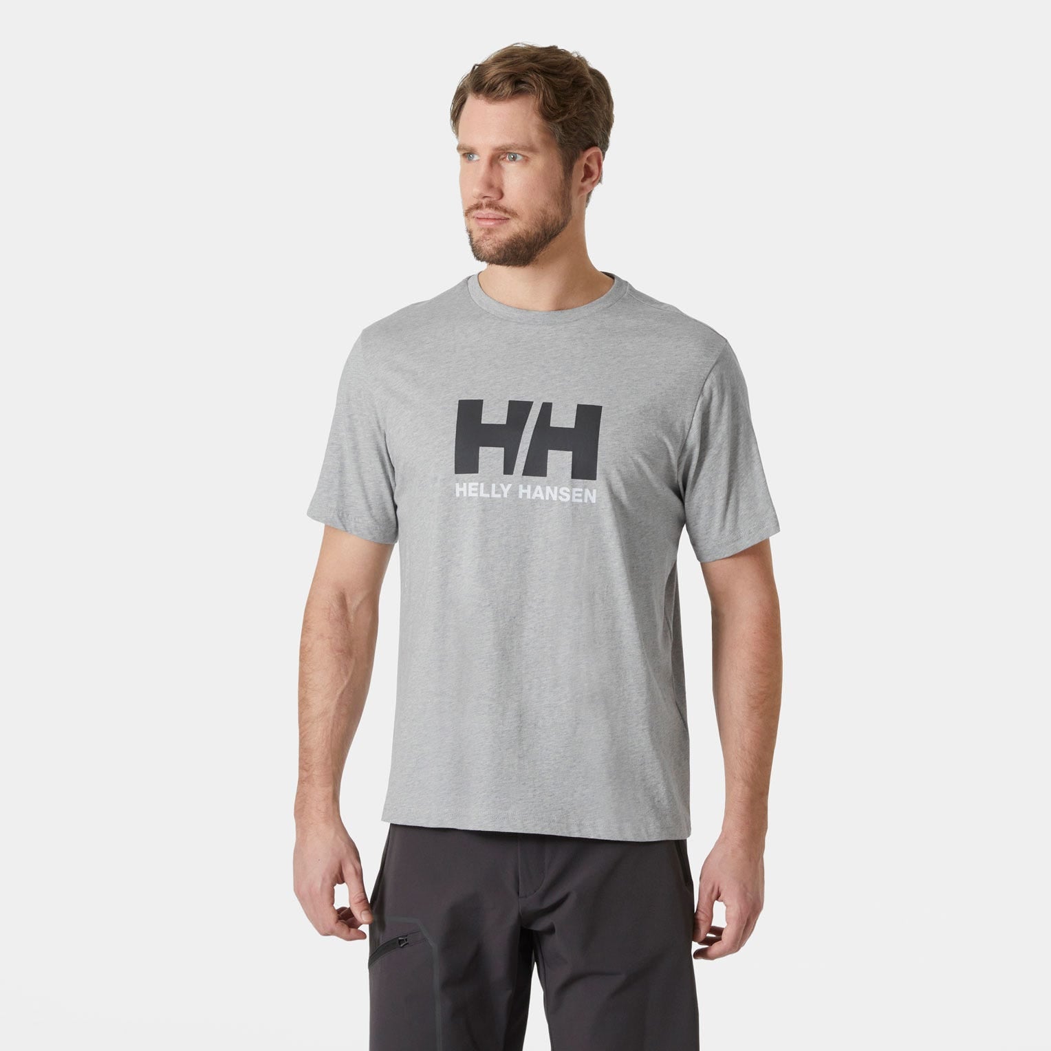 Men's HH Logo T-Shirt 3.0 - 949 GREY MELANGE