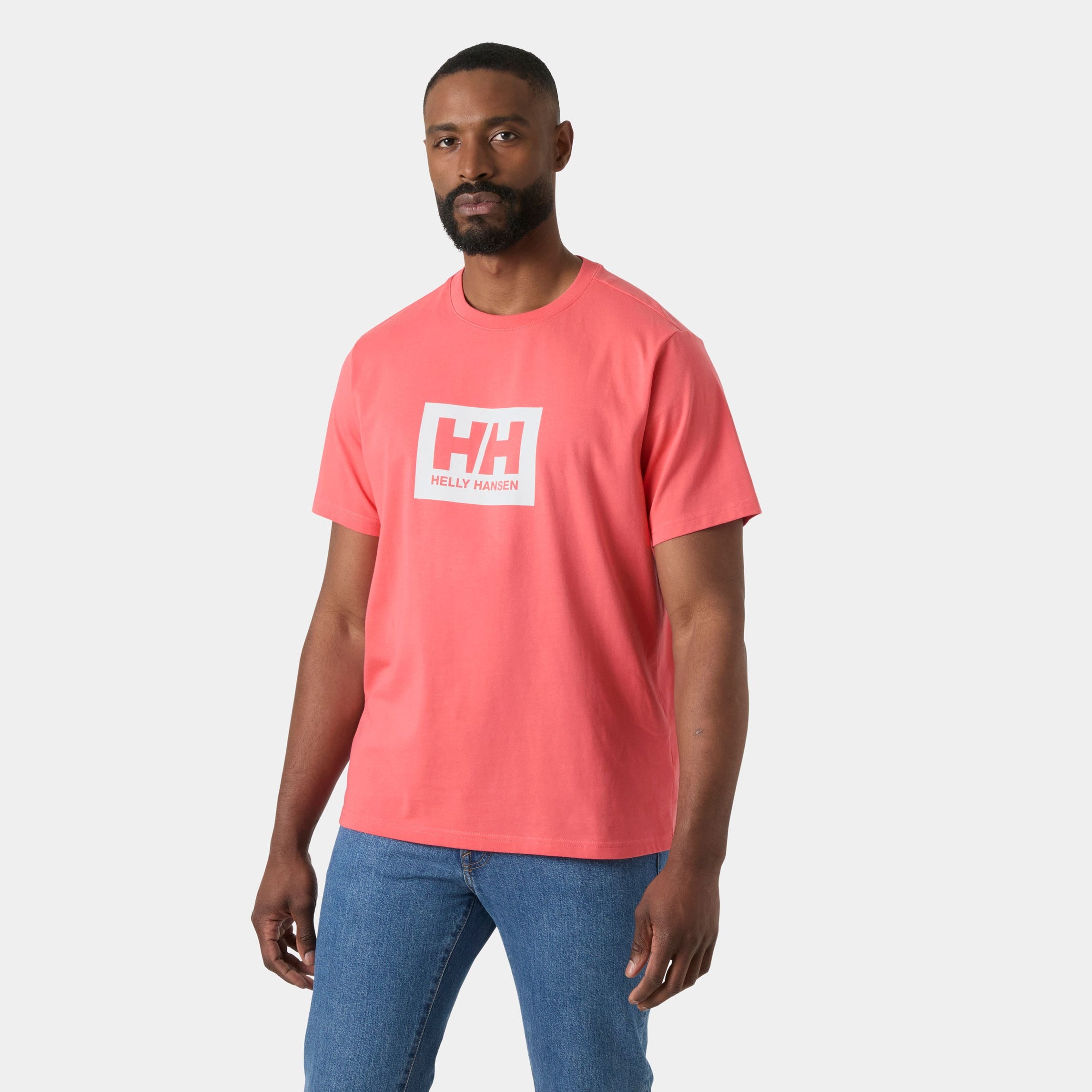 Men's HH Box T-Shirt 2.0 - 098 NANTUCKET RED