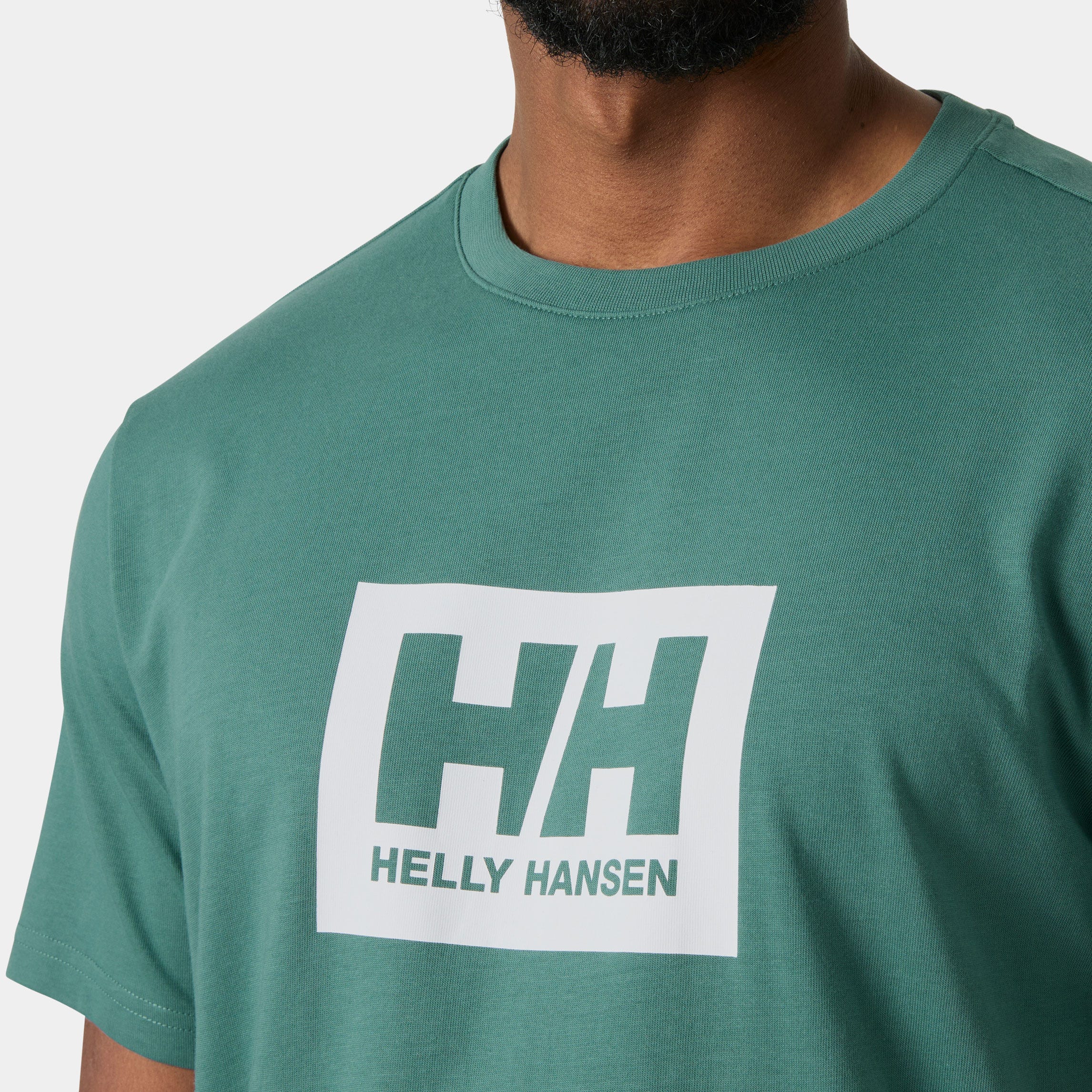 Men's HH Box T-Shirt 2.0 - 494 OPAL GREEN
