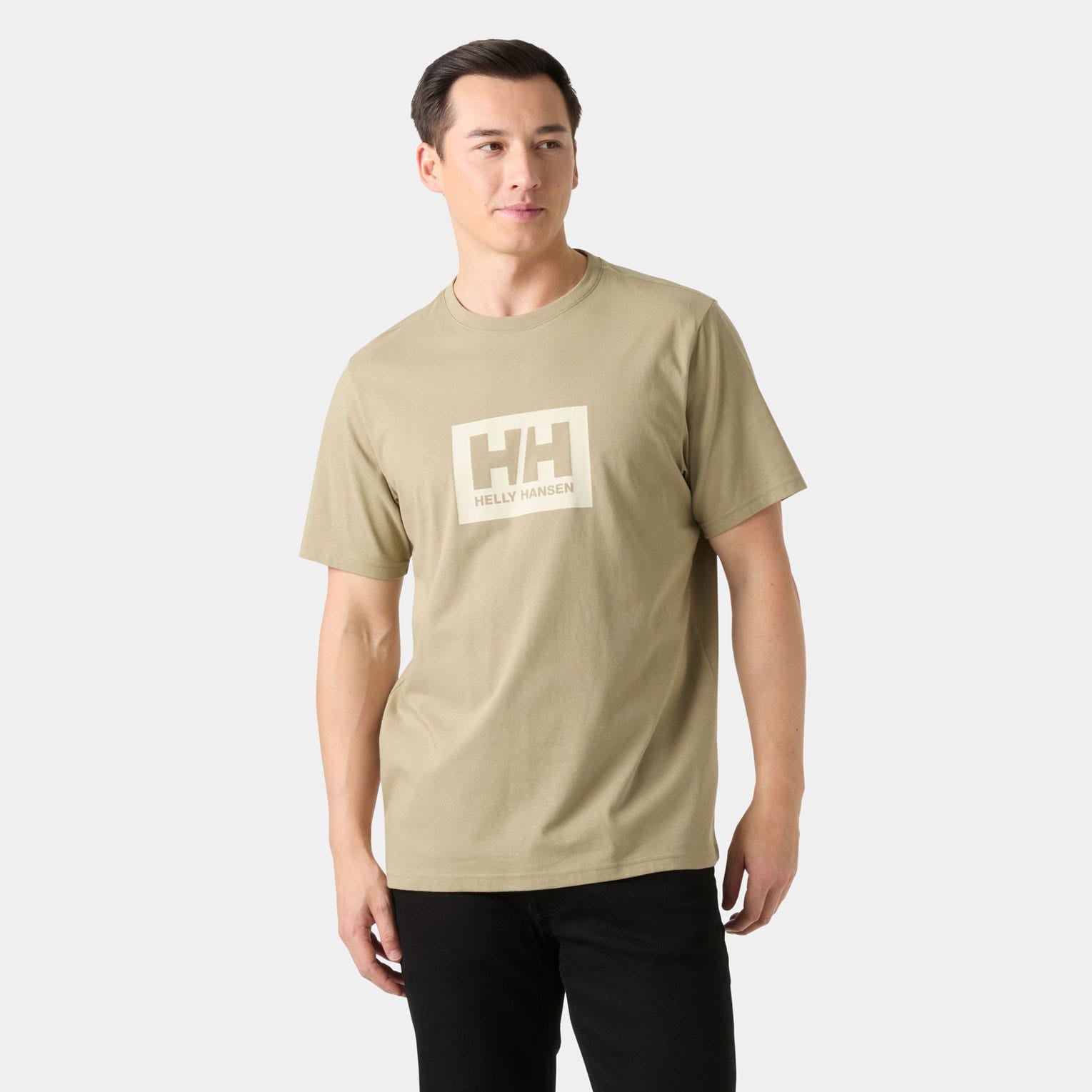 Men's HH Box T-Shirt 2.0 - 757 PEBBLE