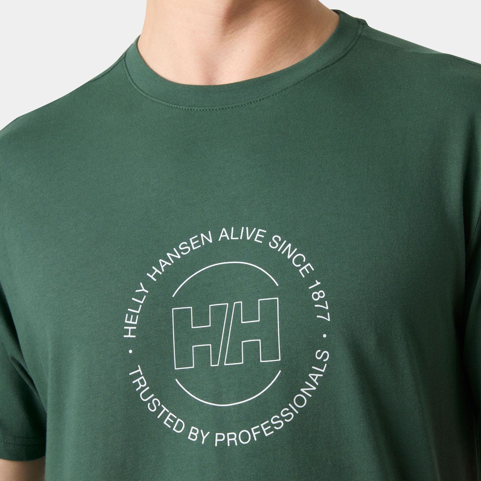 Men's Core Graphic T 2.0 - 390 JUNGLE GREEN