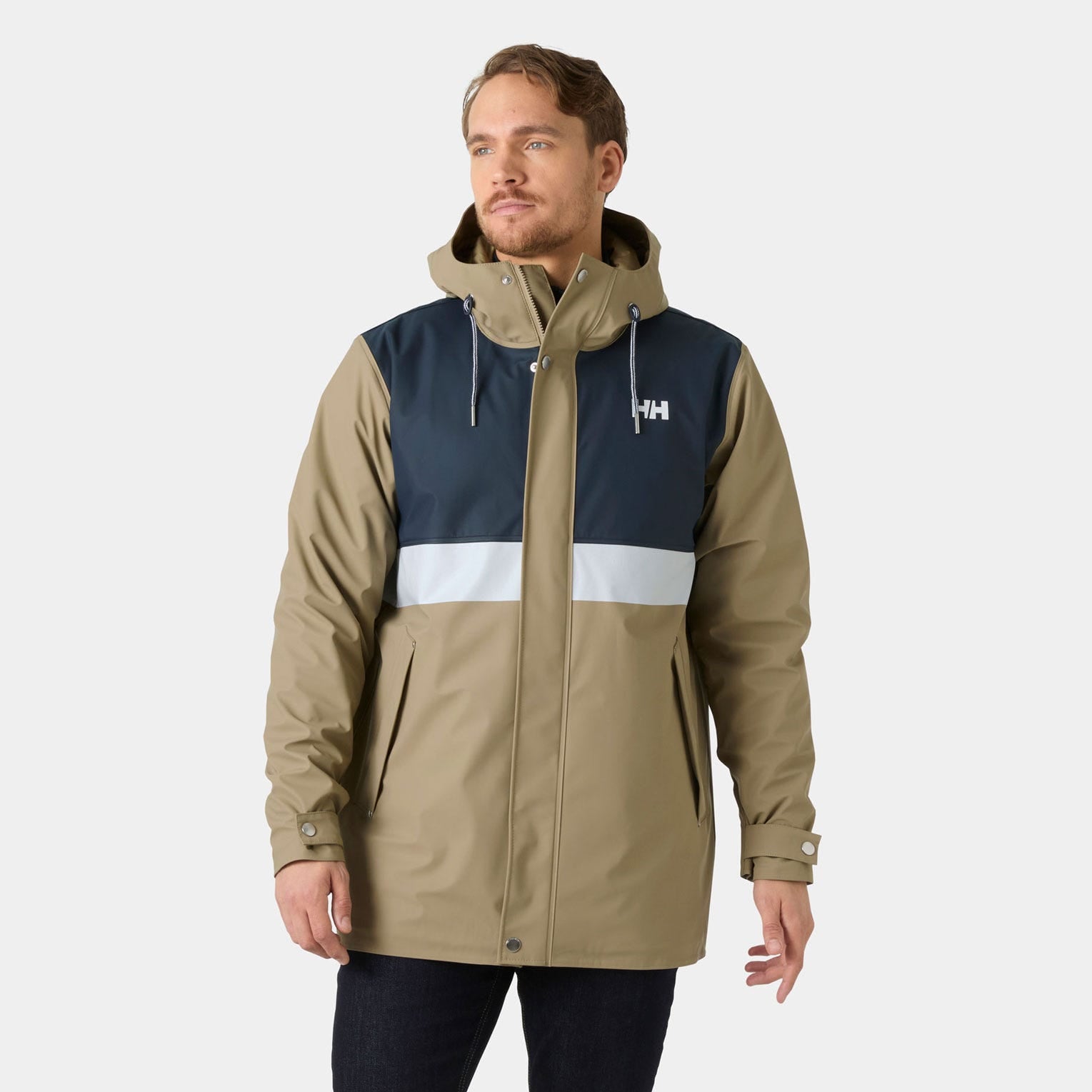 Men’s Moss Insulated Coat - 757 PEBBLE