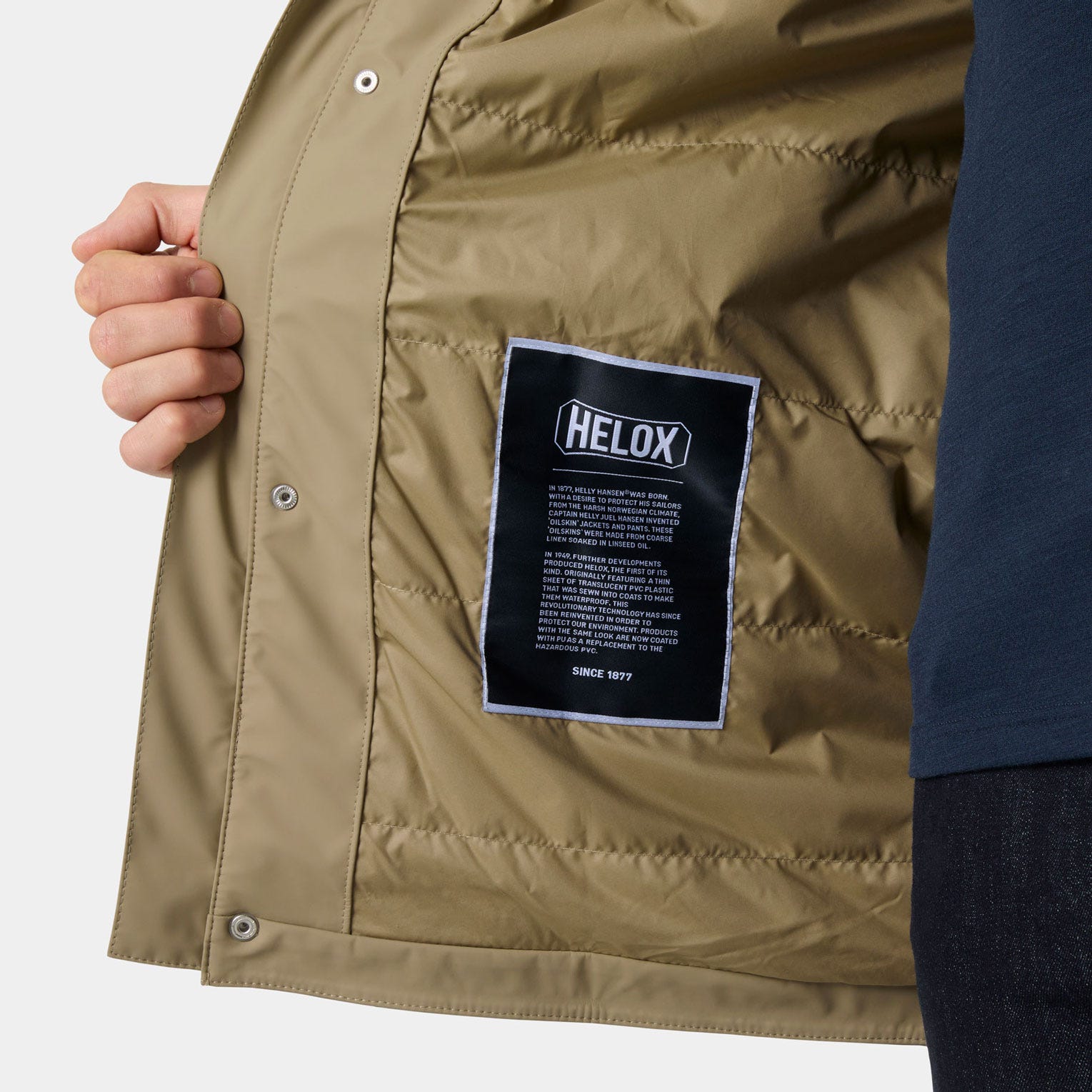 Men’s Moss Insulated Coat - 757 PEBBLE