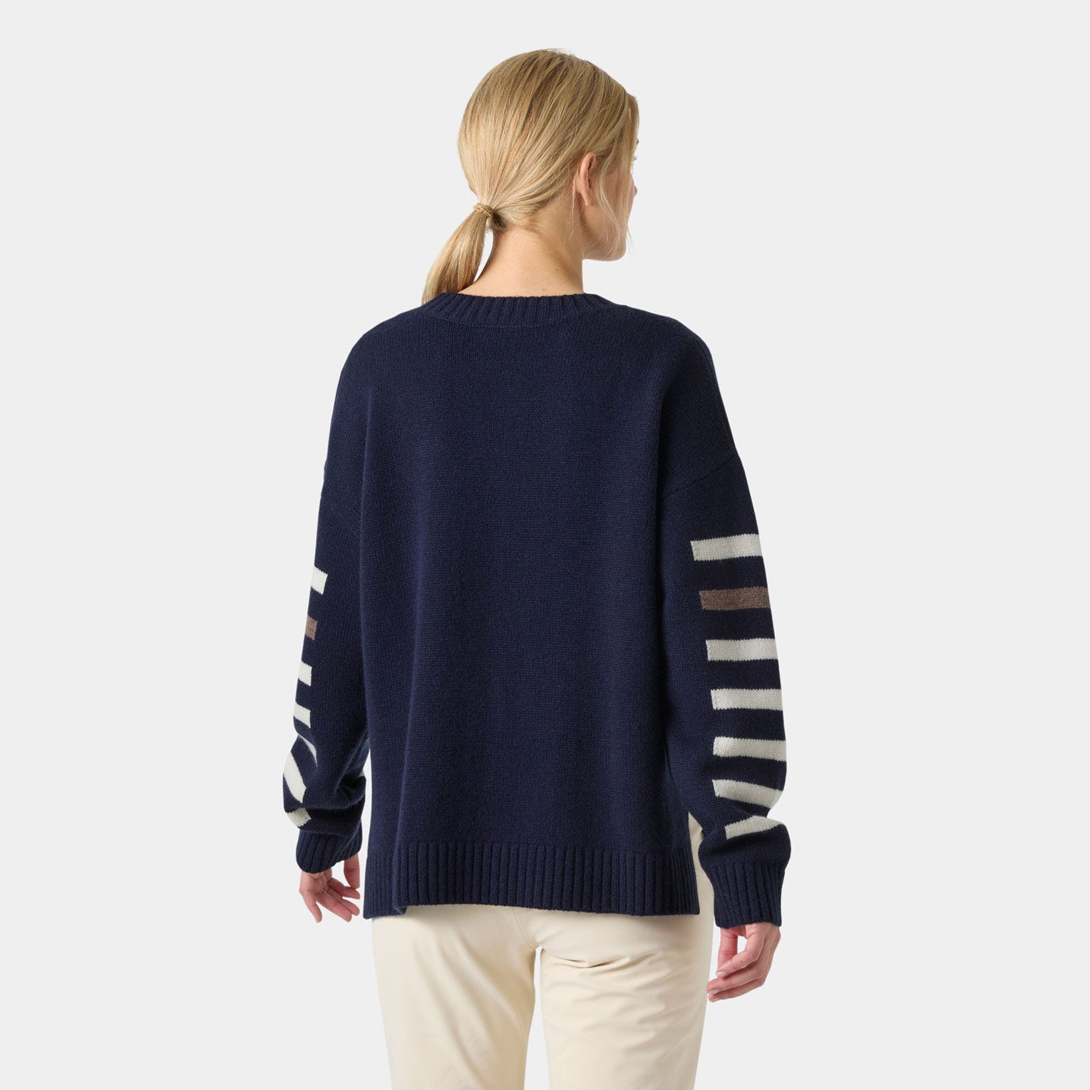 Women's Bliss Ski Knit Sweater - 597 NAVY