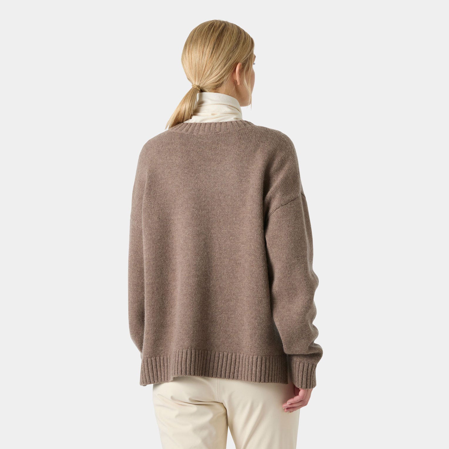 Women's Bliss Ski Knit Sweater - 764 ELMWOOD MEL