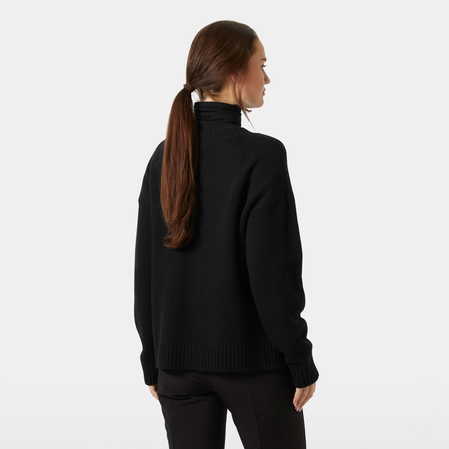Women's Bliss Ski Knit Sweater - 990 BLACK