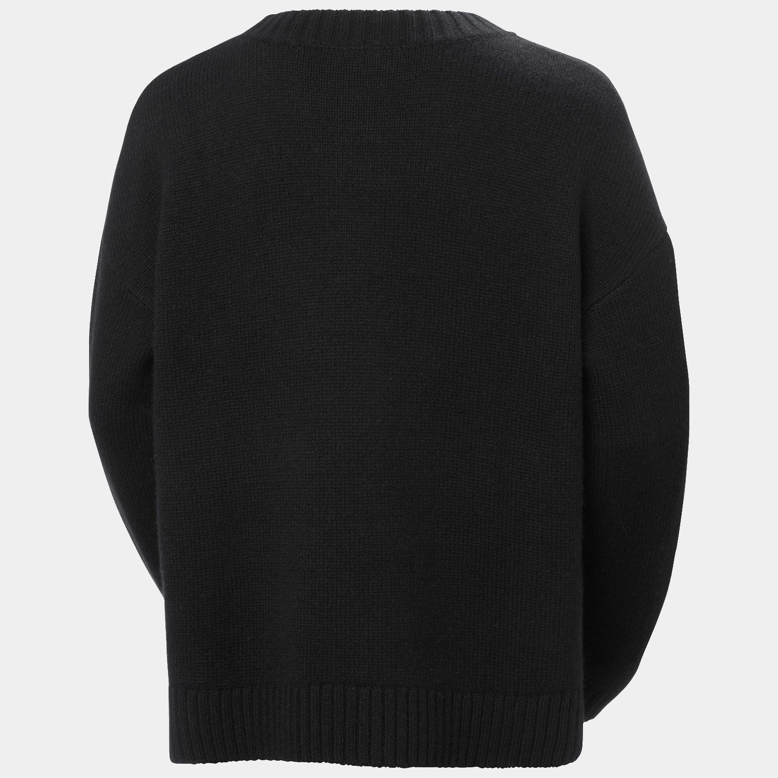 Women's Bliss Ski Knit Sweater - 990 BLACK