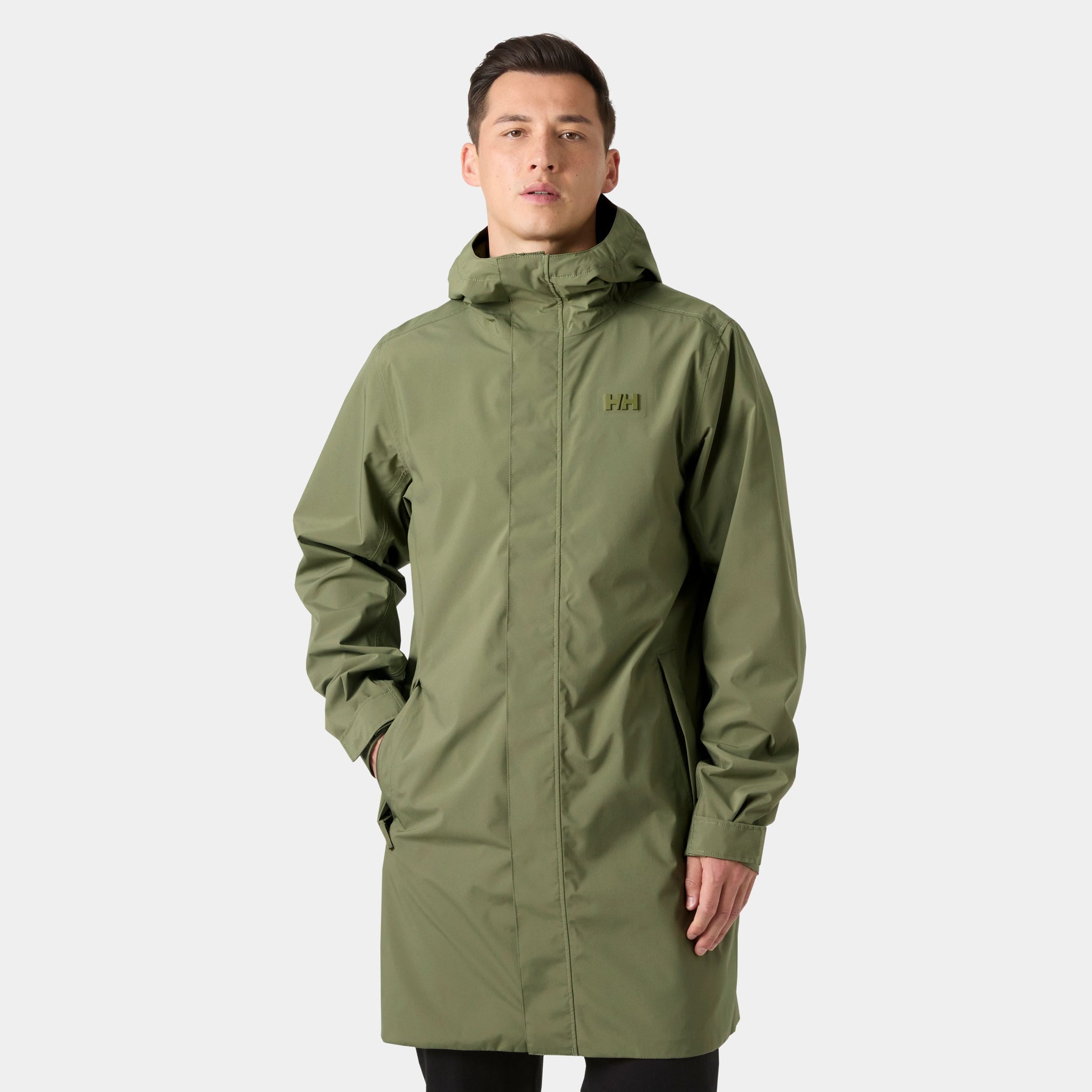 Men's Brussel Raincoat - 421 LAV GREEN