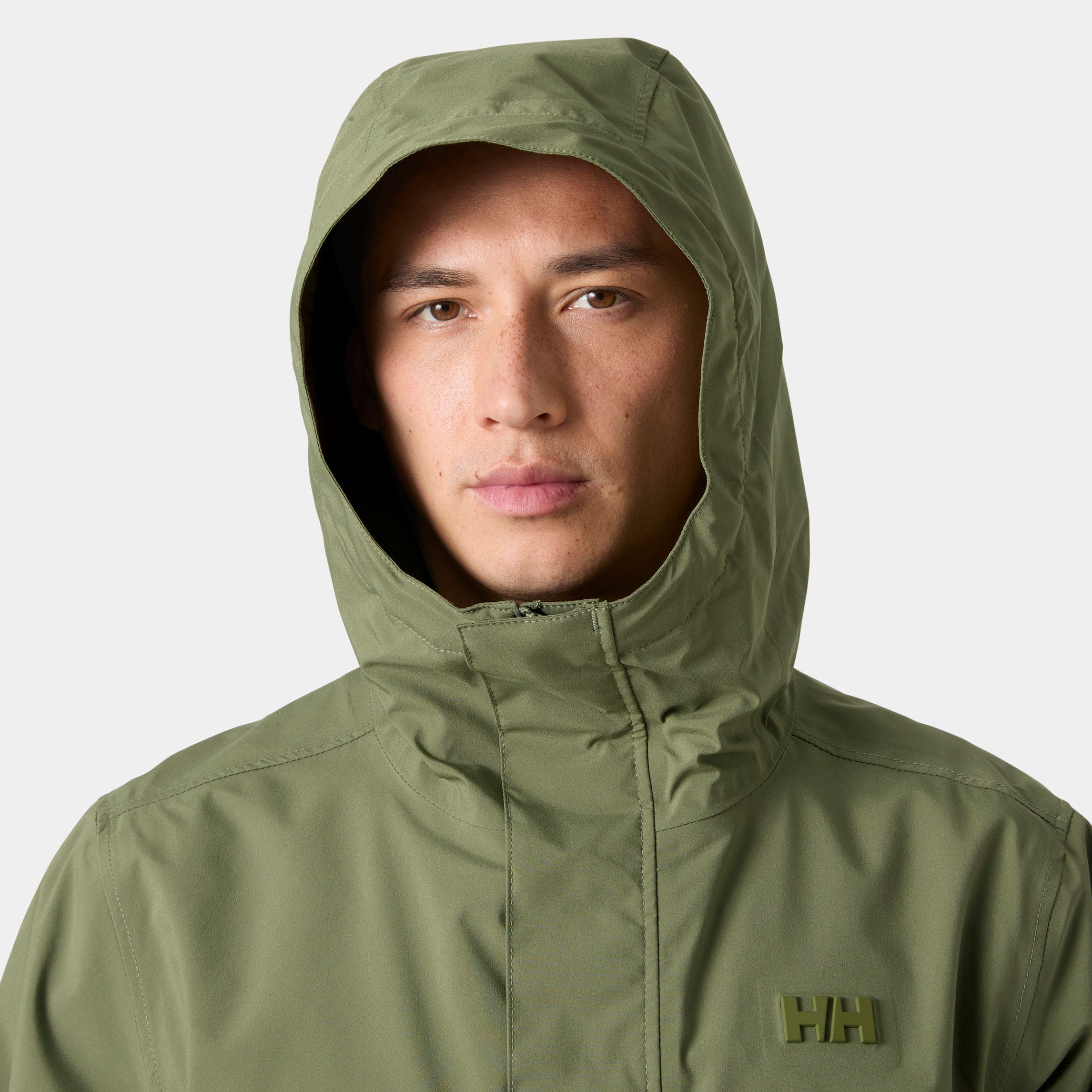 Men's Brussel Raincoat - 421 LAV GREEN