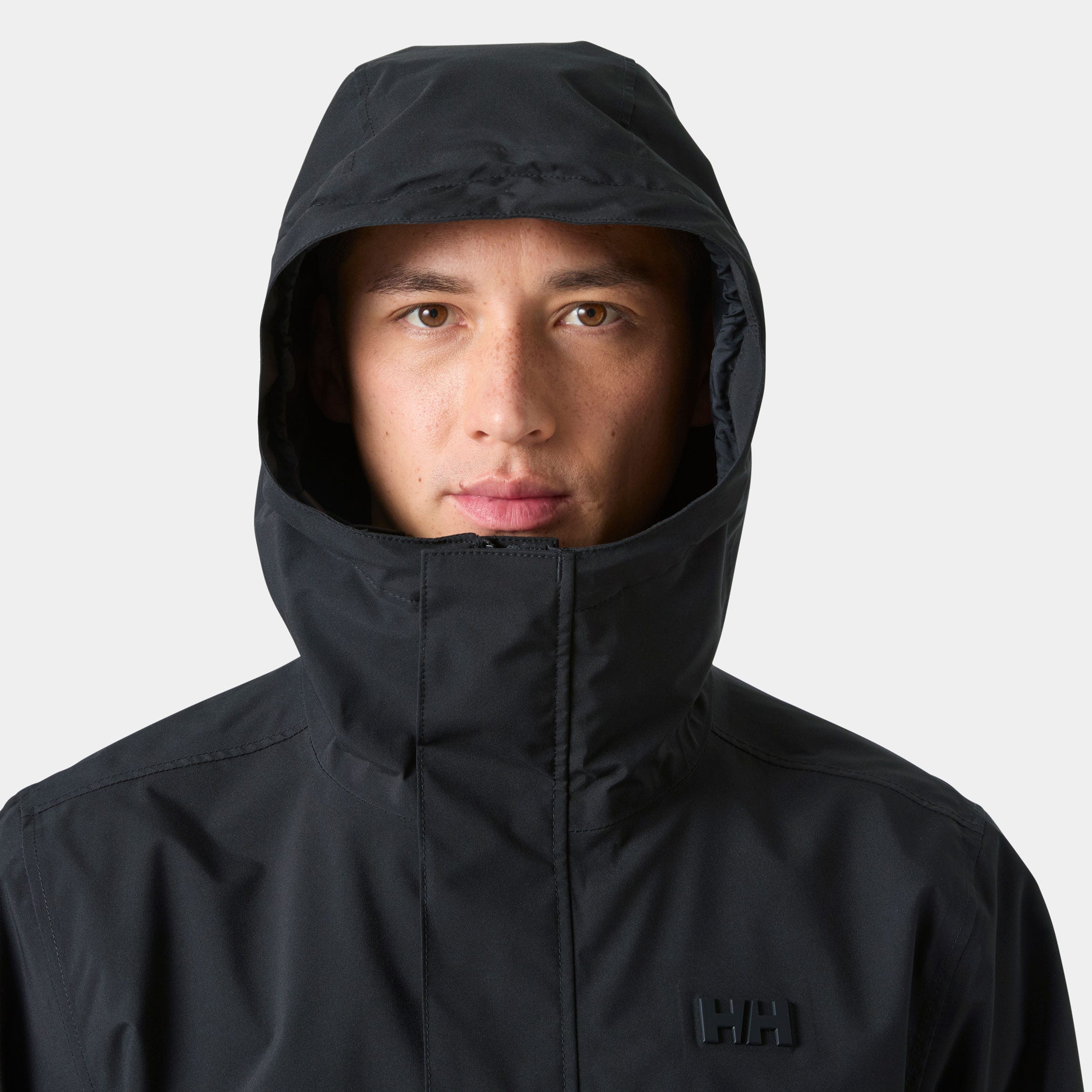 Men's Brussel Raincoat - 990 BLACK