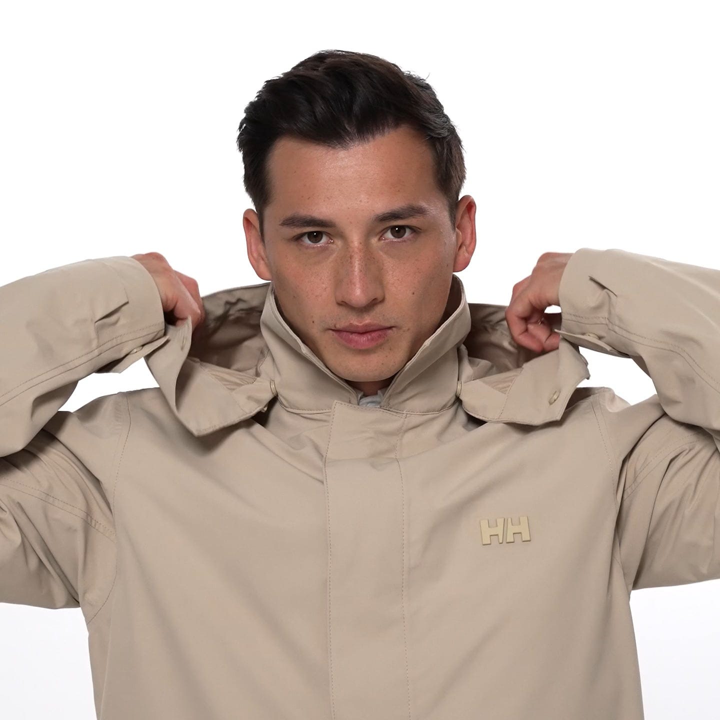 Men's City Raincoat - 078 KHAKI