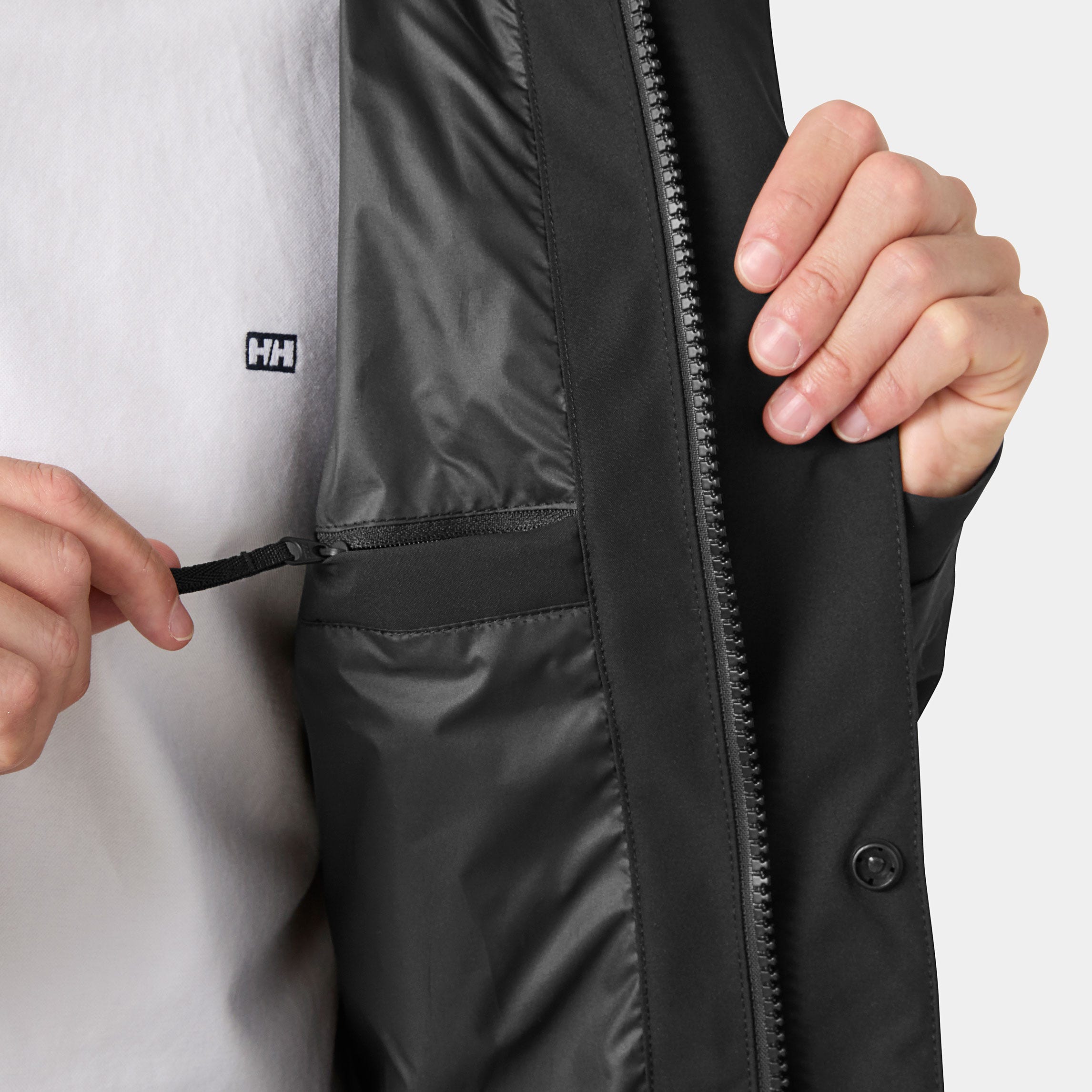 Men's City Raincoat - 990 BLACK