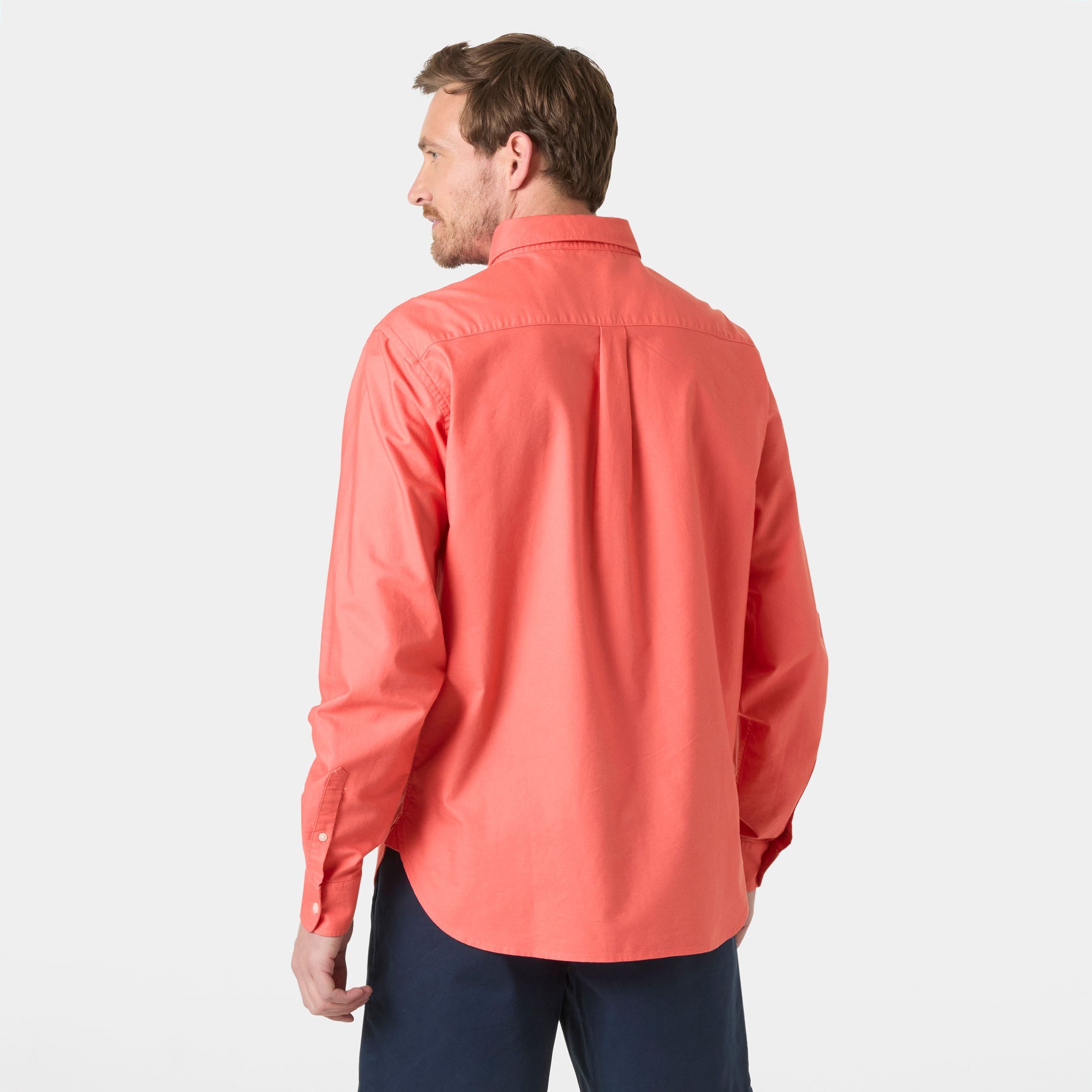 Men's Shore Long Sleeve Shirt - 098 NANTUCKET RED