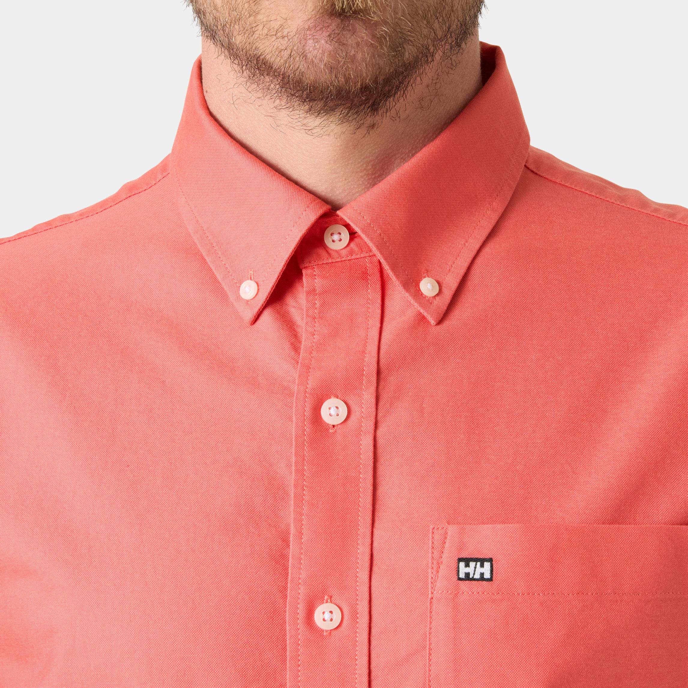 Men's Shore Long Sleeve Shirt - 098 NANTUCKET RED
