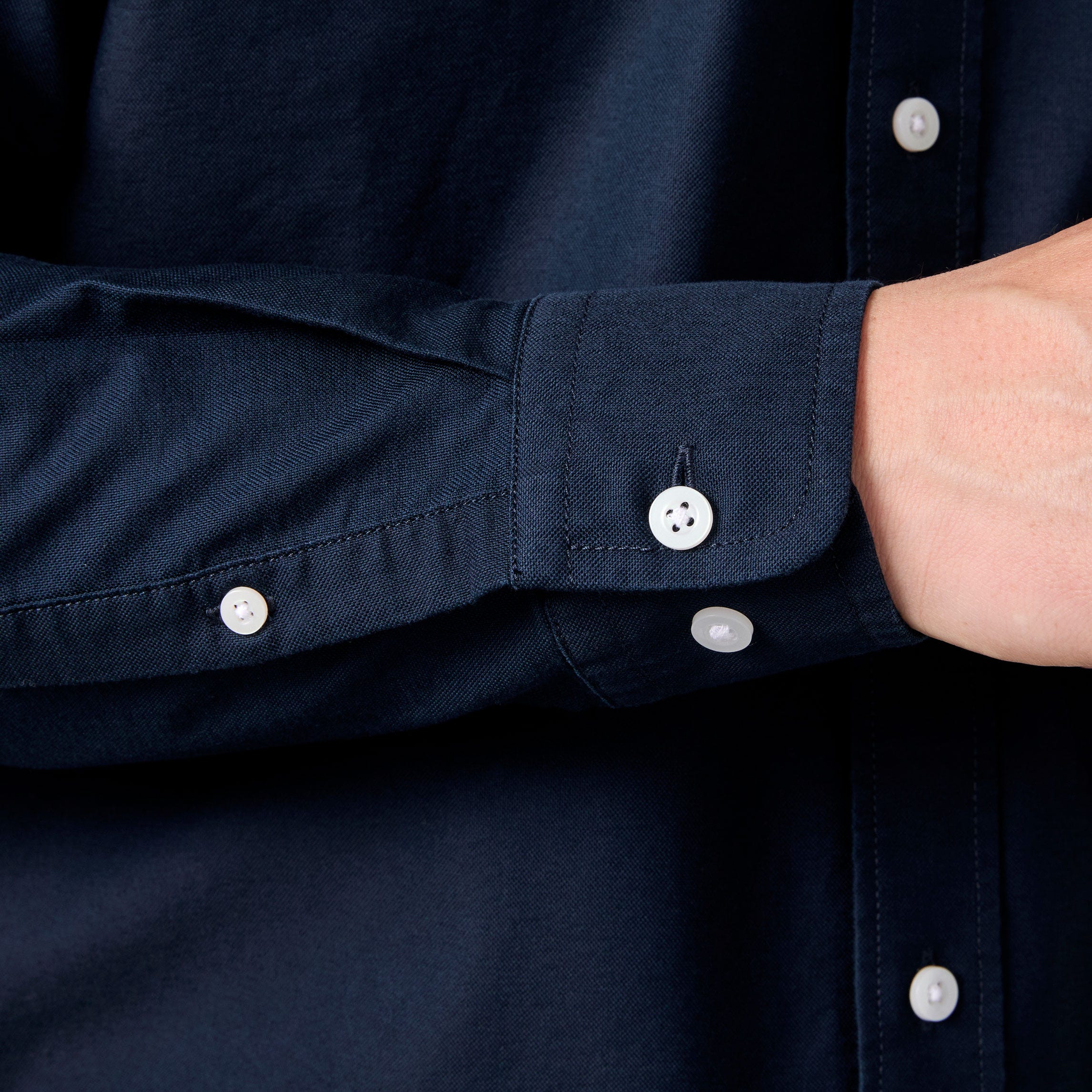 Men's Shore Long Sleeve Shirt - 597 NAVY