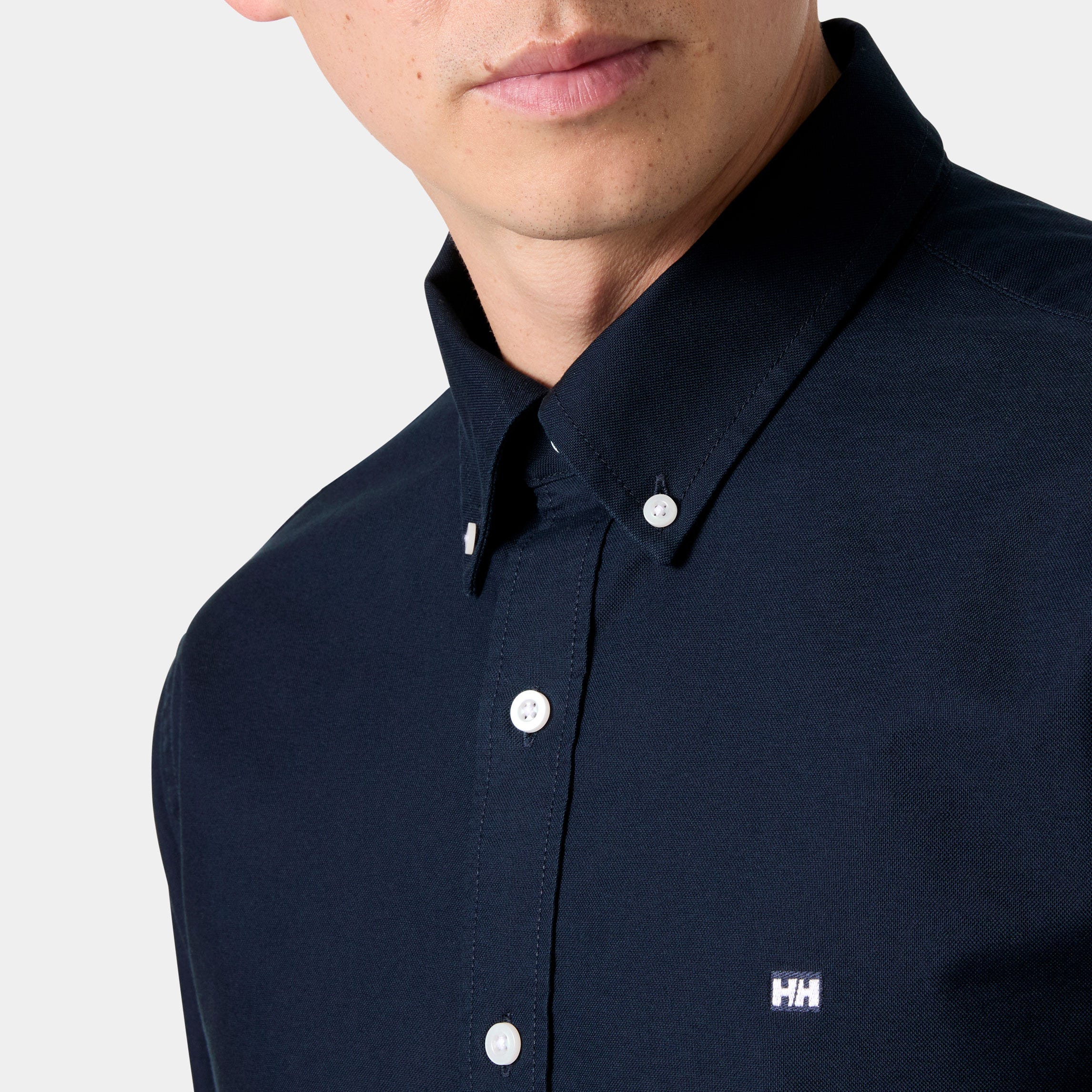 Men's Shore Long Sleeve Shirt - 597 NAVY