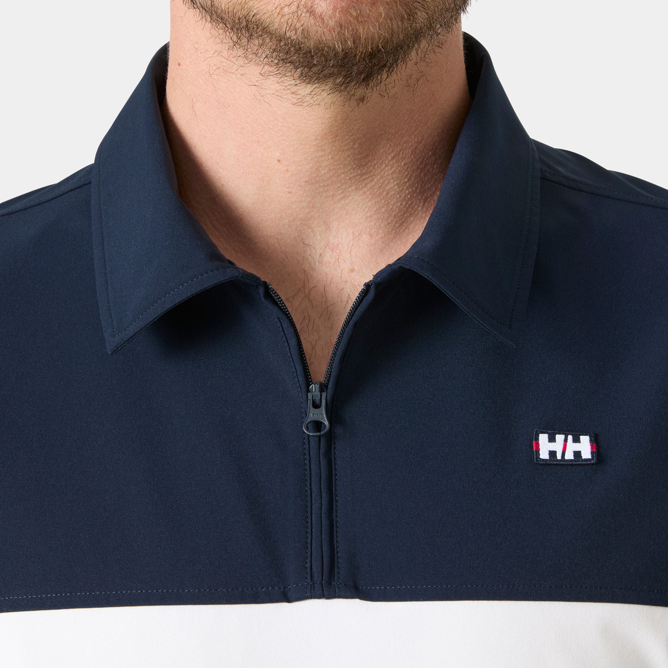 Men's Levante Quick Dry Half-Zip Short Sleeve - 597 NAVY