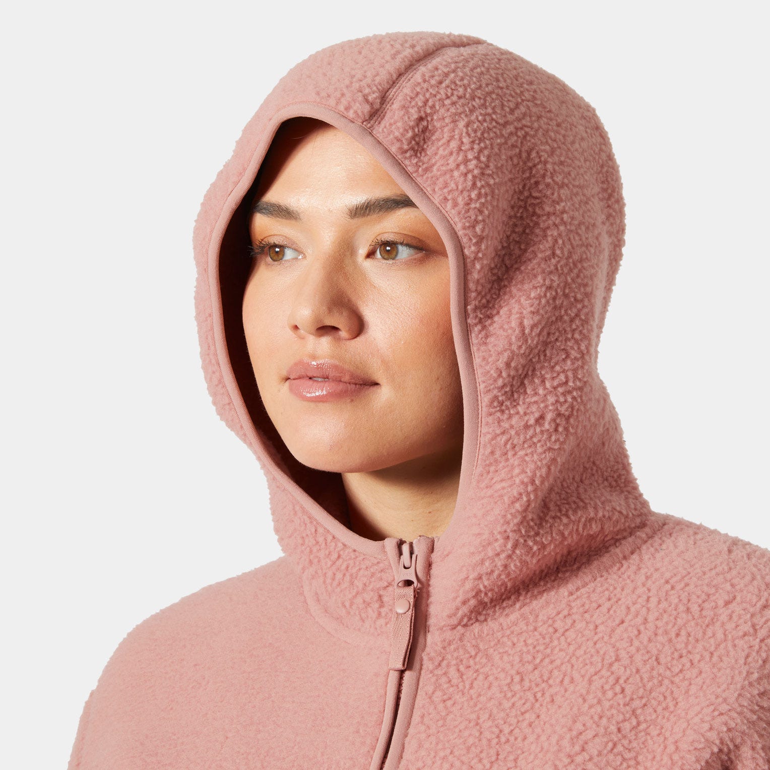 Women's Maud Pile Jacket - 096 ASH ROSE