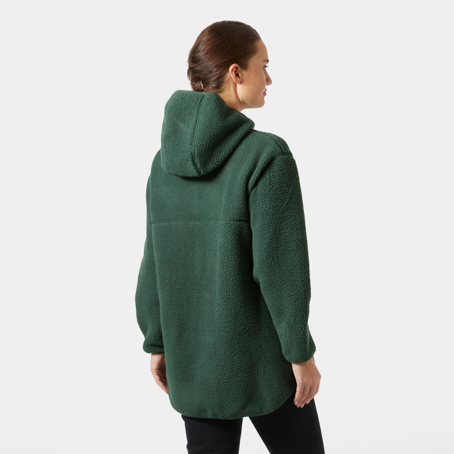 Women's Maud Pile Jacket - 390 JUNGLE GREEN