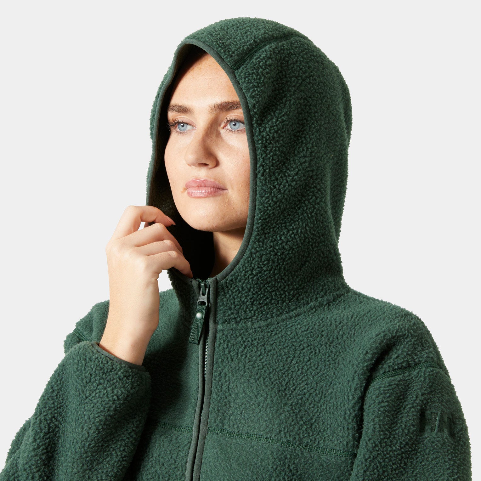 Women's Maud Pile Jacket - 390 JUNGLE GREEN