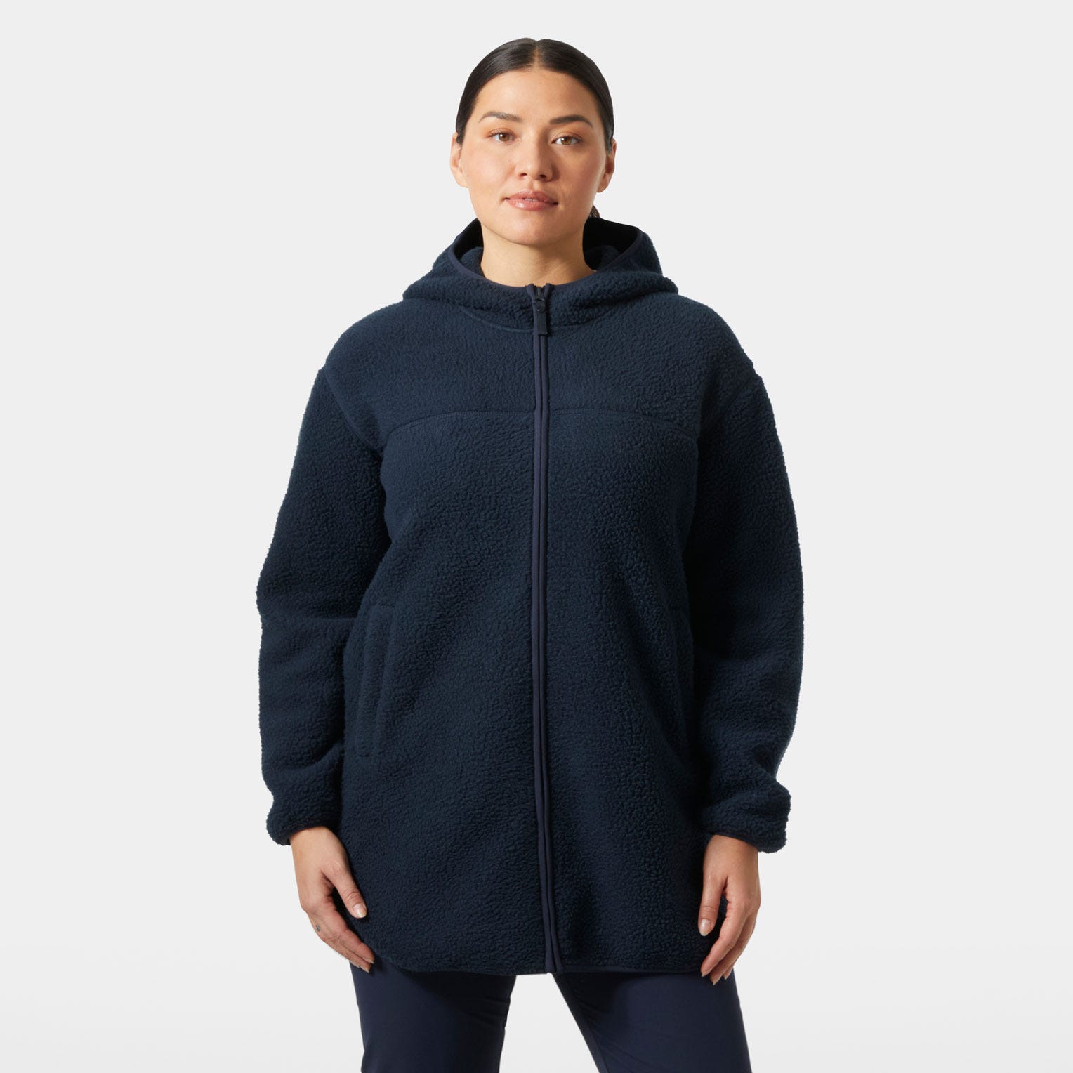 Women's Maud Pile Jacket - 598 NAVY