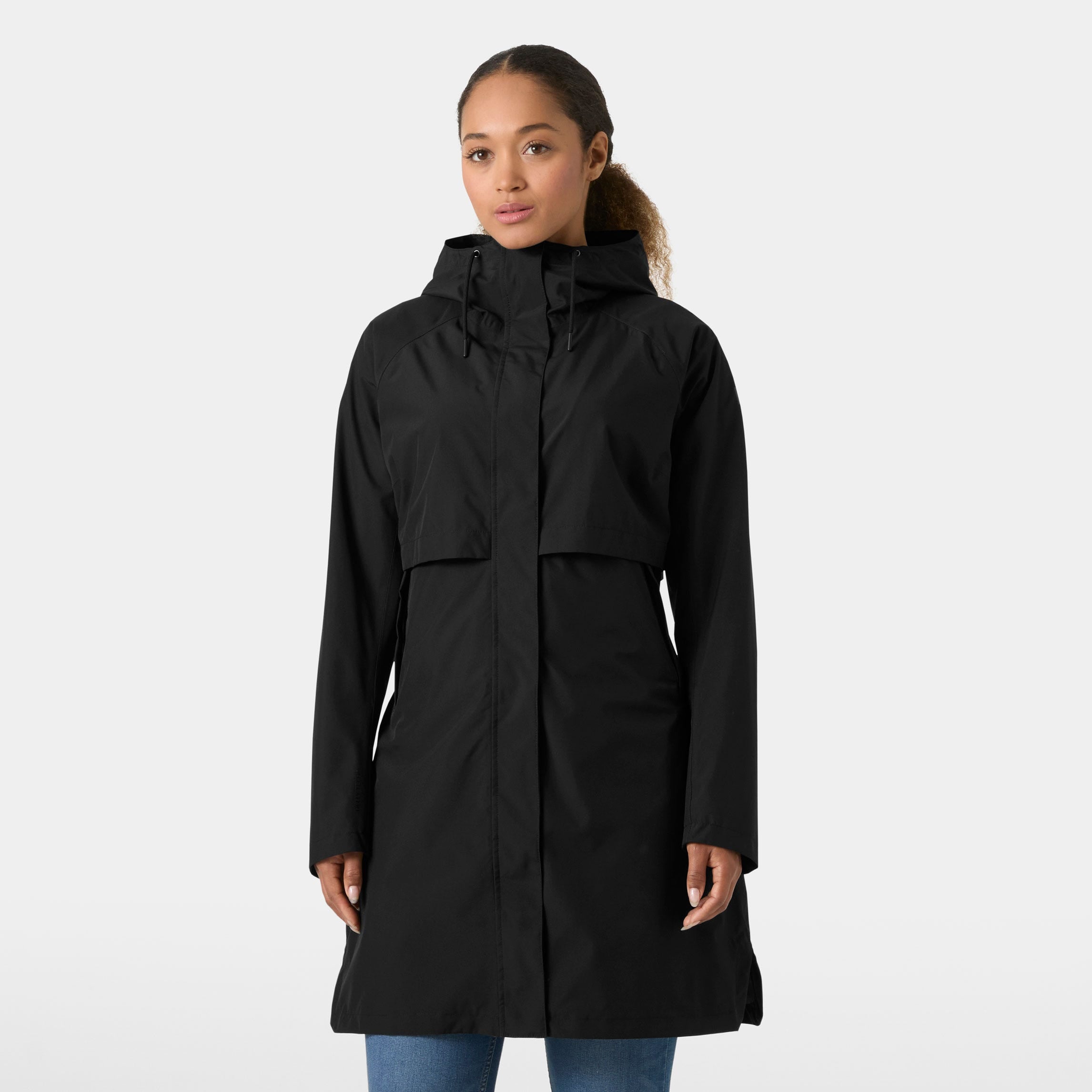 Women's Sienna Raincoat - 990 BLACK