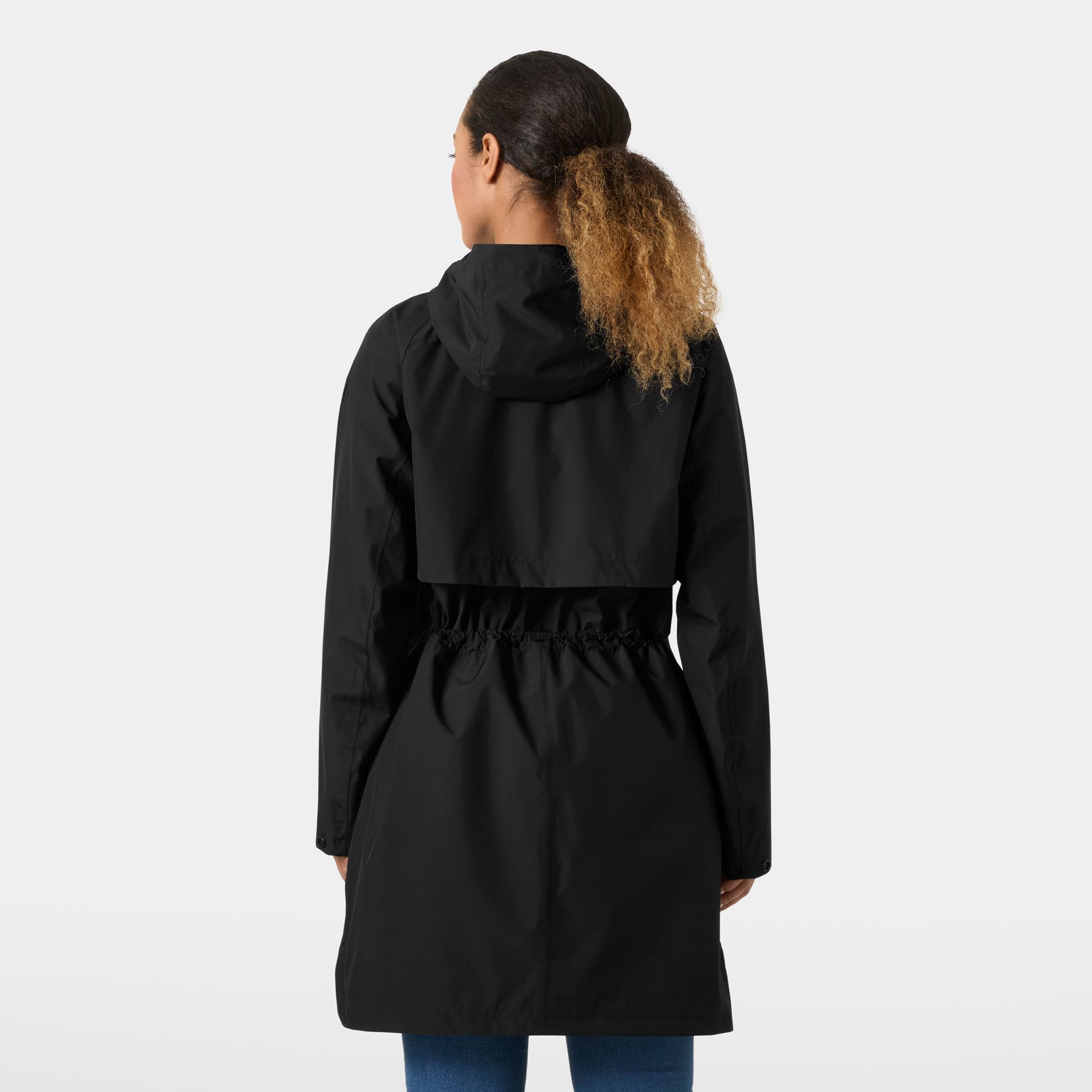 Women's Sienna Raincoat - 990 BLACK