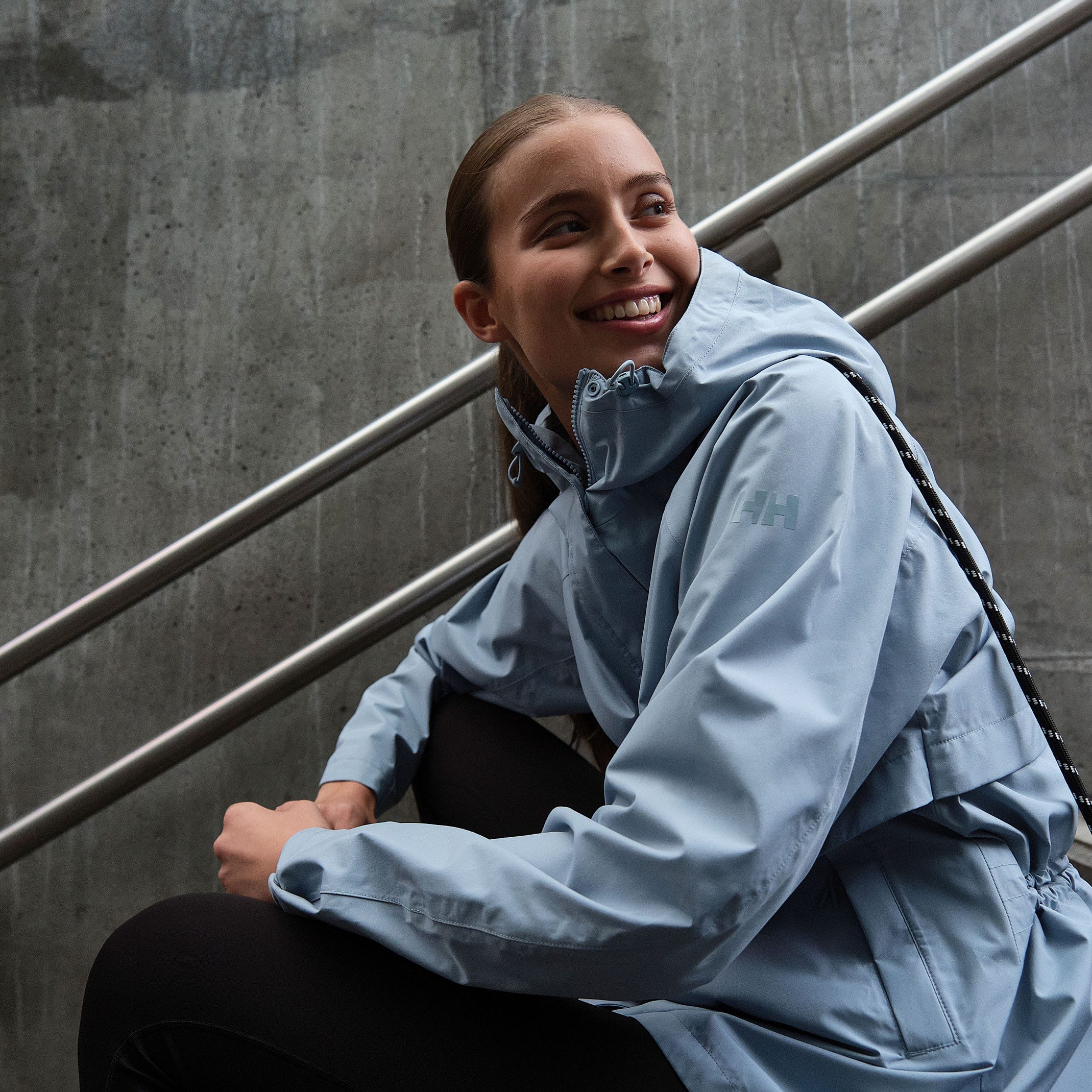 Women's Sienna Rain Jacket - 561 WINDY BLUE