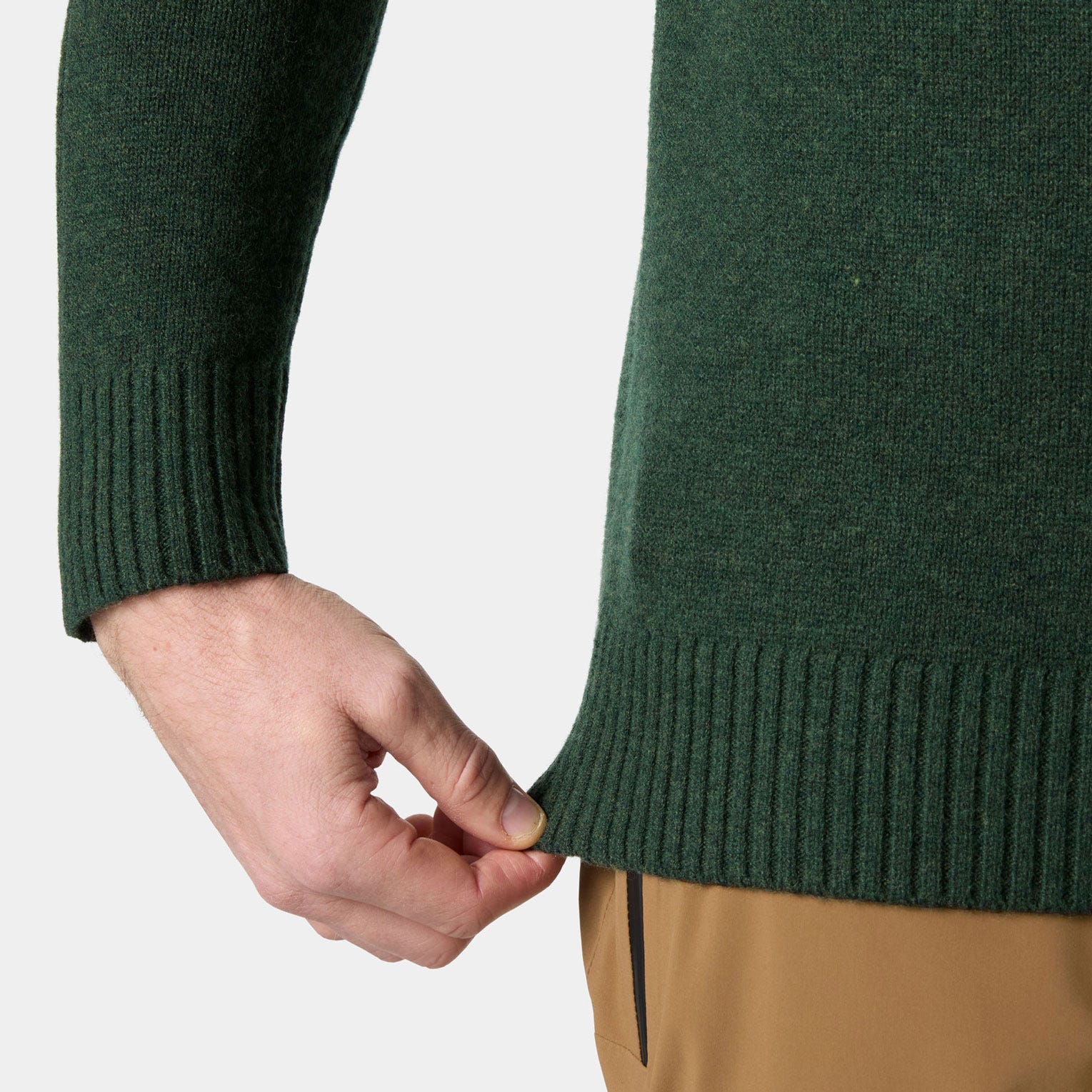 Men's Afton Knit Sweater - 418 DARK JUNGLE
