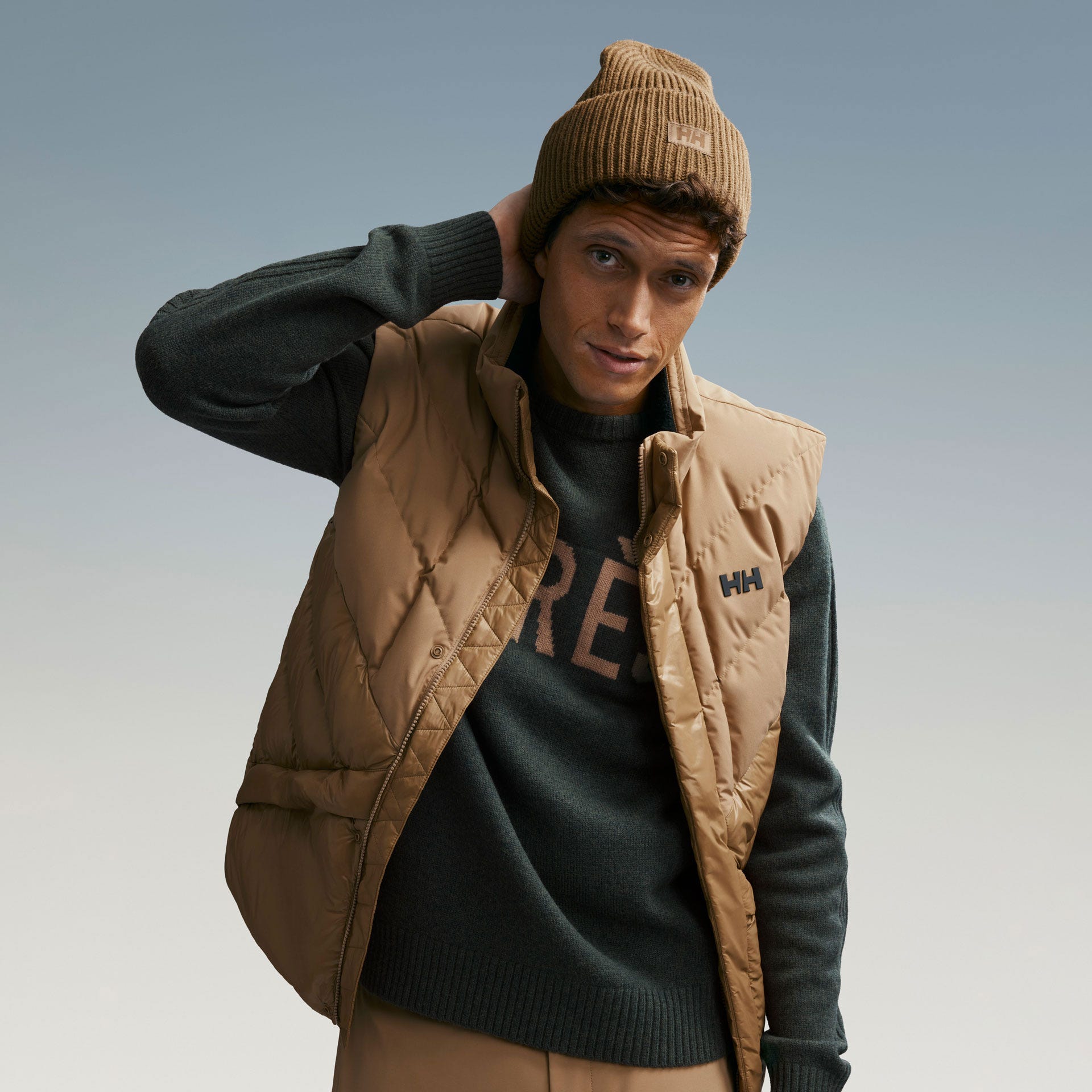 Men's Afton Knit Sweater - 418 DARK JUNGLE