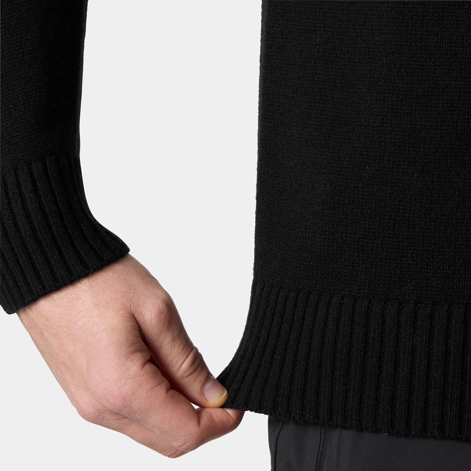 Men's Afton Knit Sweater - 990 BLACK