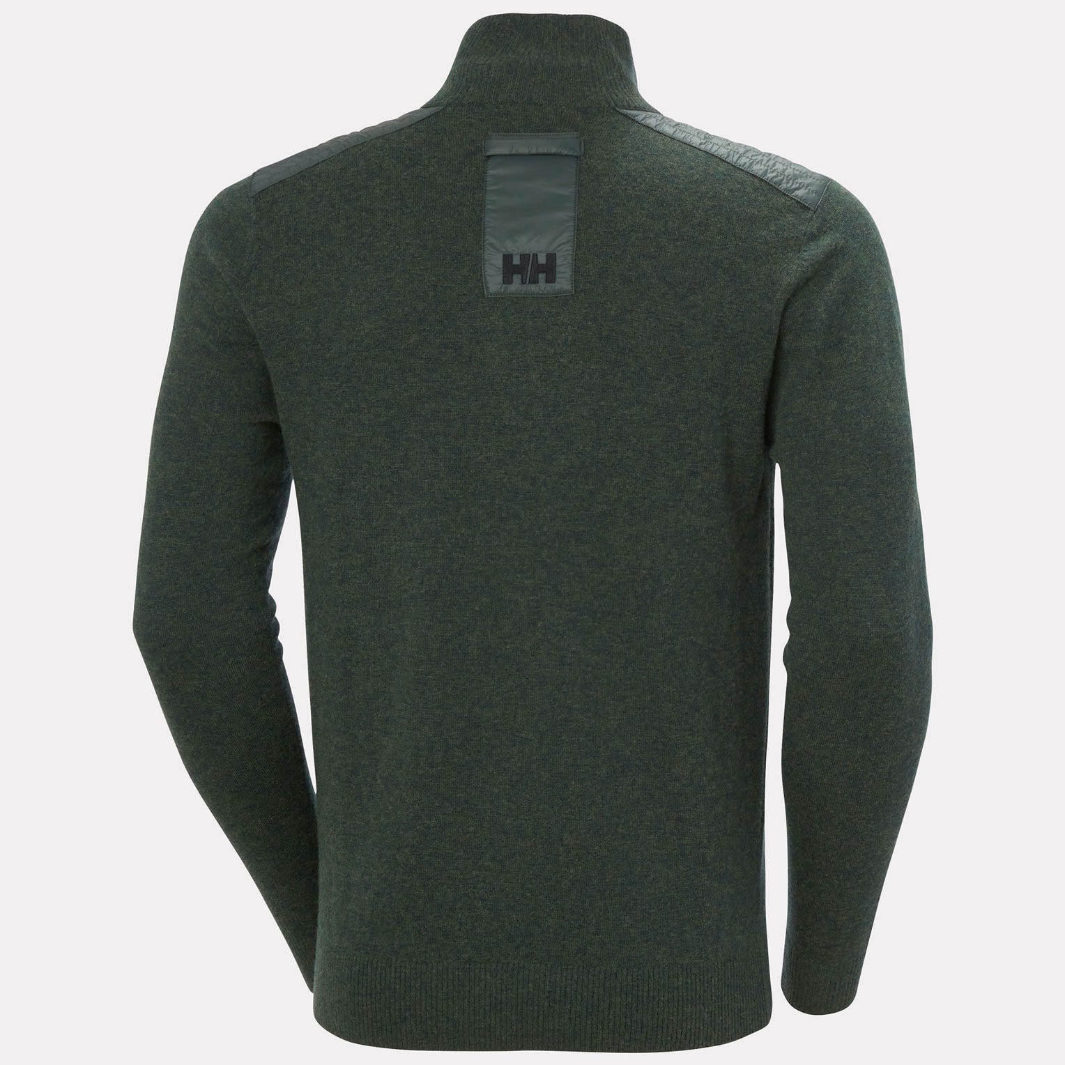 Men’s Afton Knitted Half-Zip - 418 DARK JUNGLE
