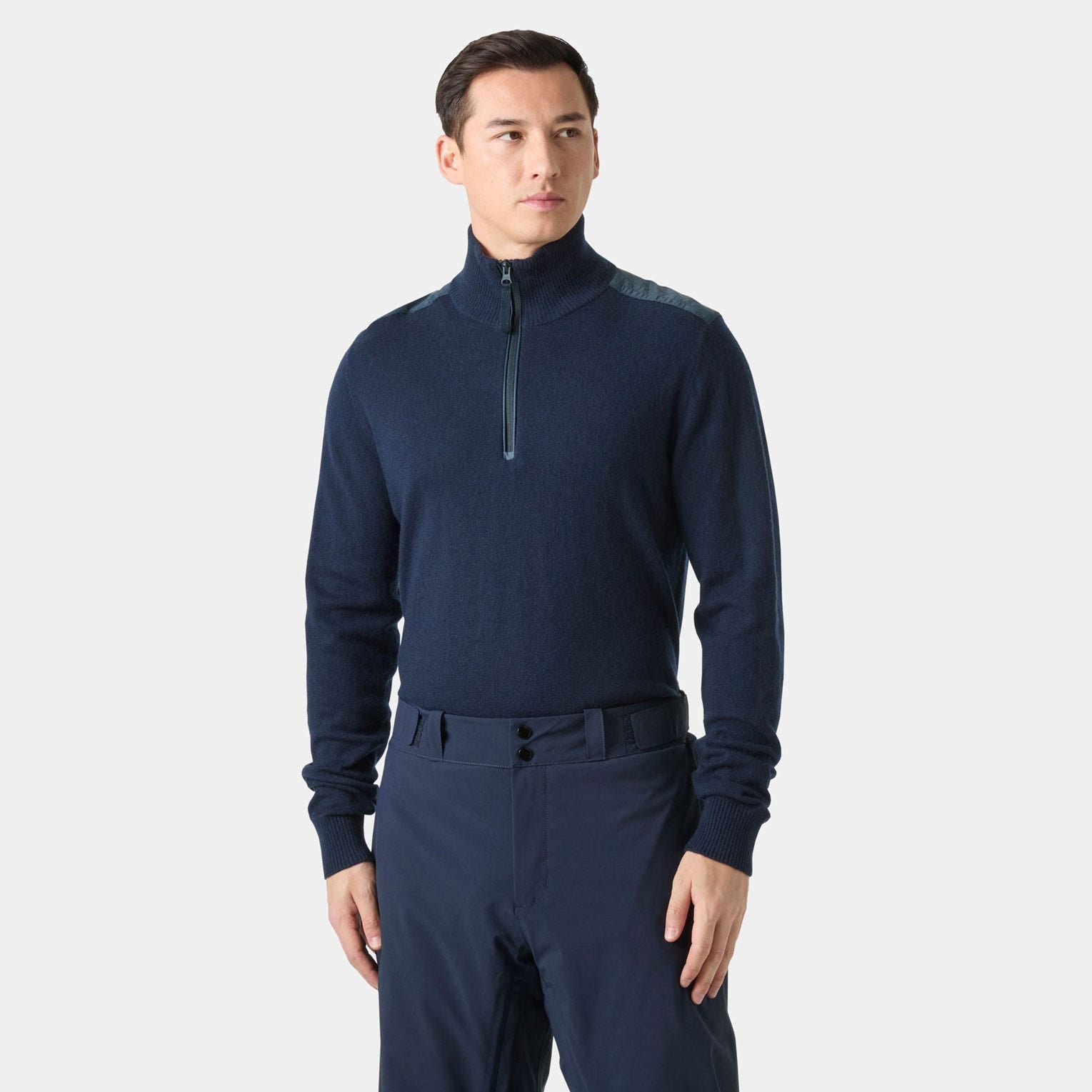 Men’s Afton Knitted Half-Zip - 597 NAVY