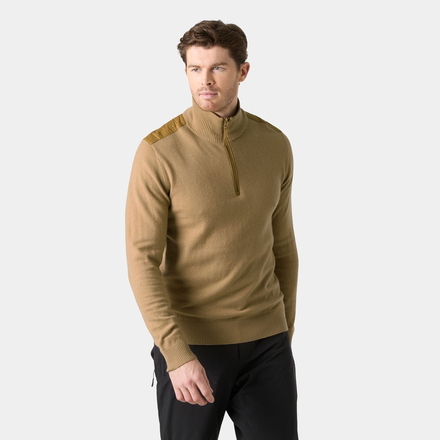 Men’s Afton Knitted Half-Zip - 764 ELMWOOD