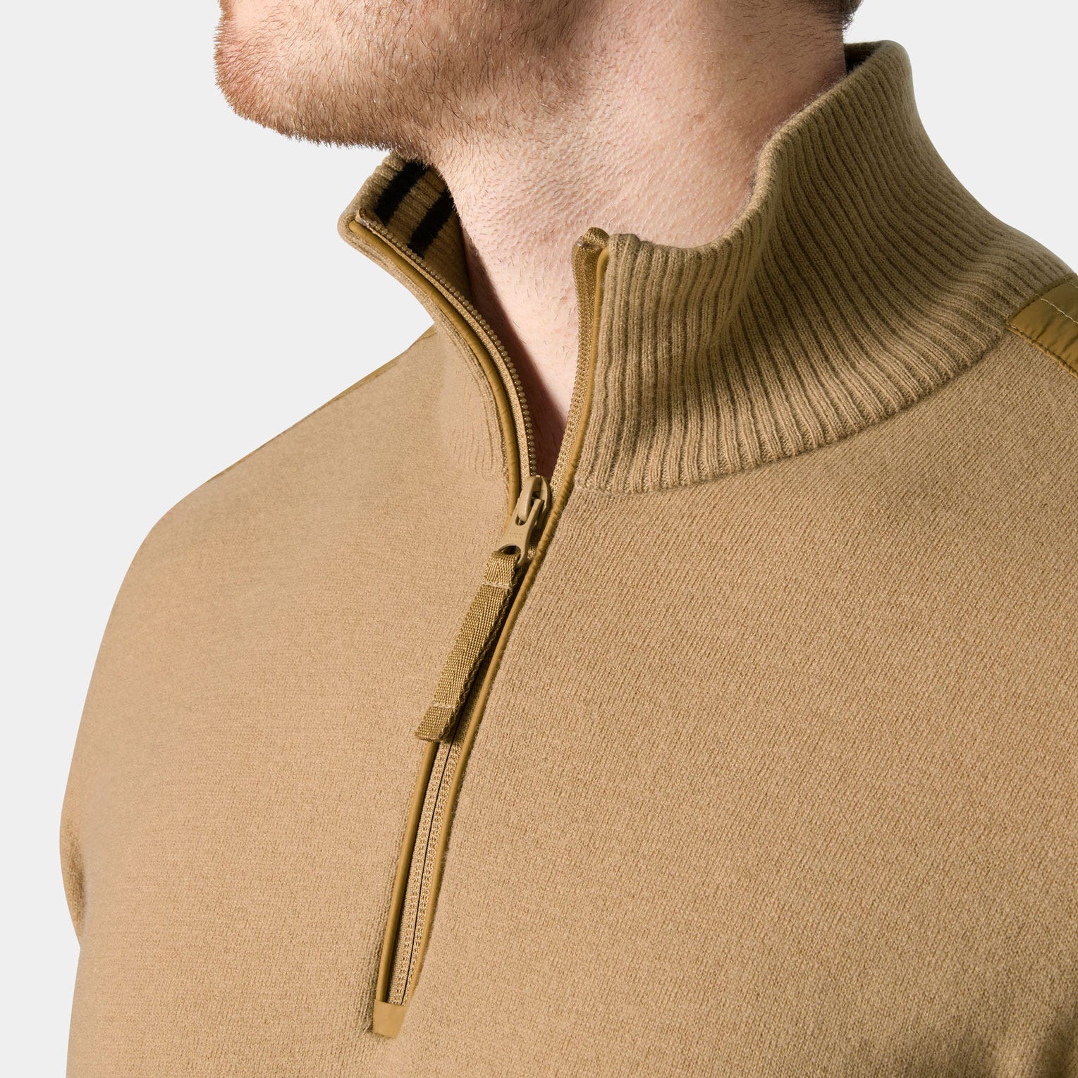 Men’s Afton Knitted Half-Zip - 764 ELMWOOD
