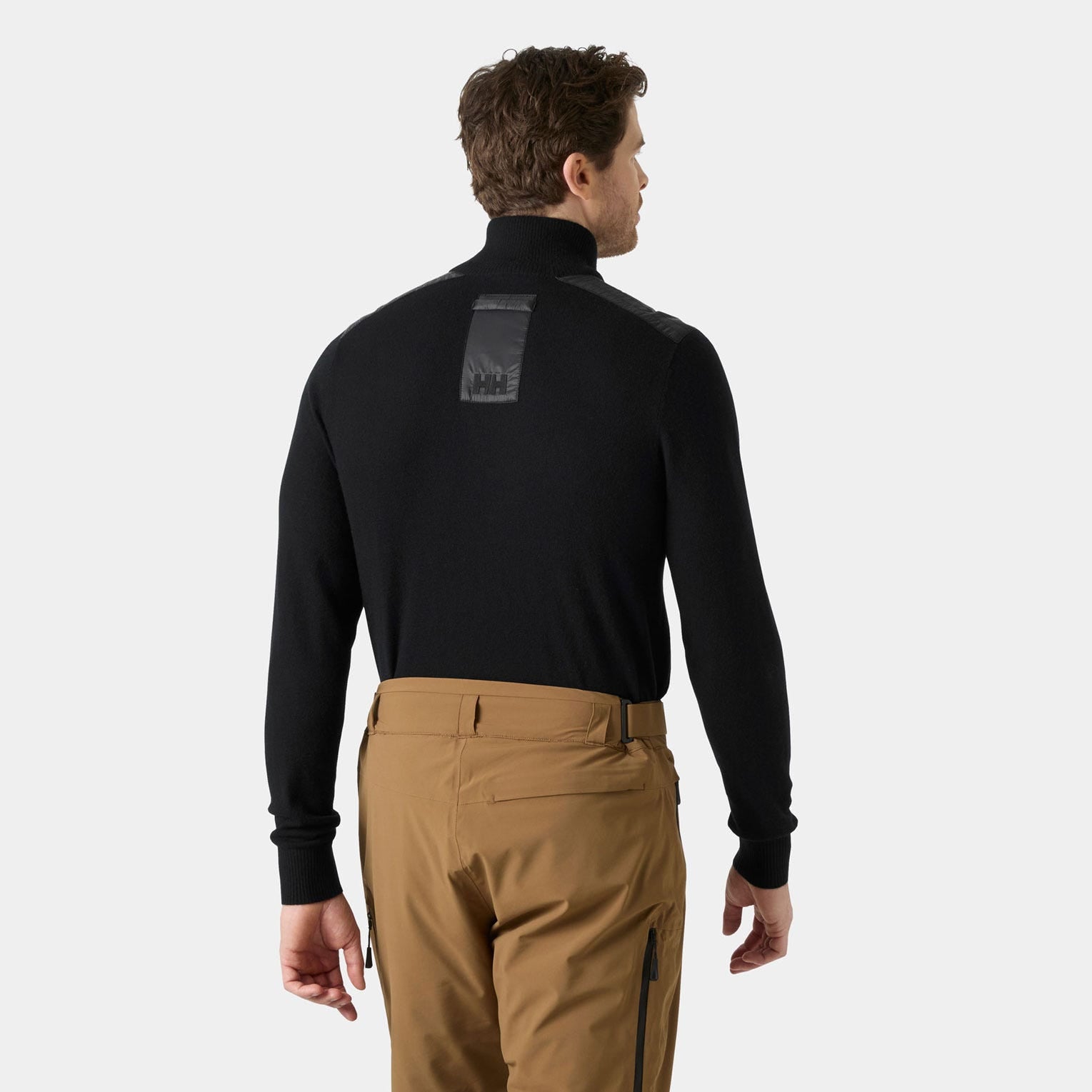 Men’s Afton Knitted Half-Zip - 990 BLACK