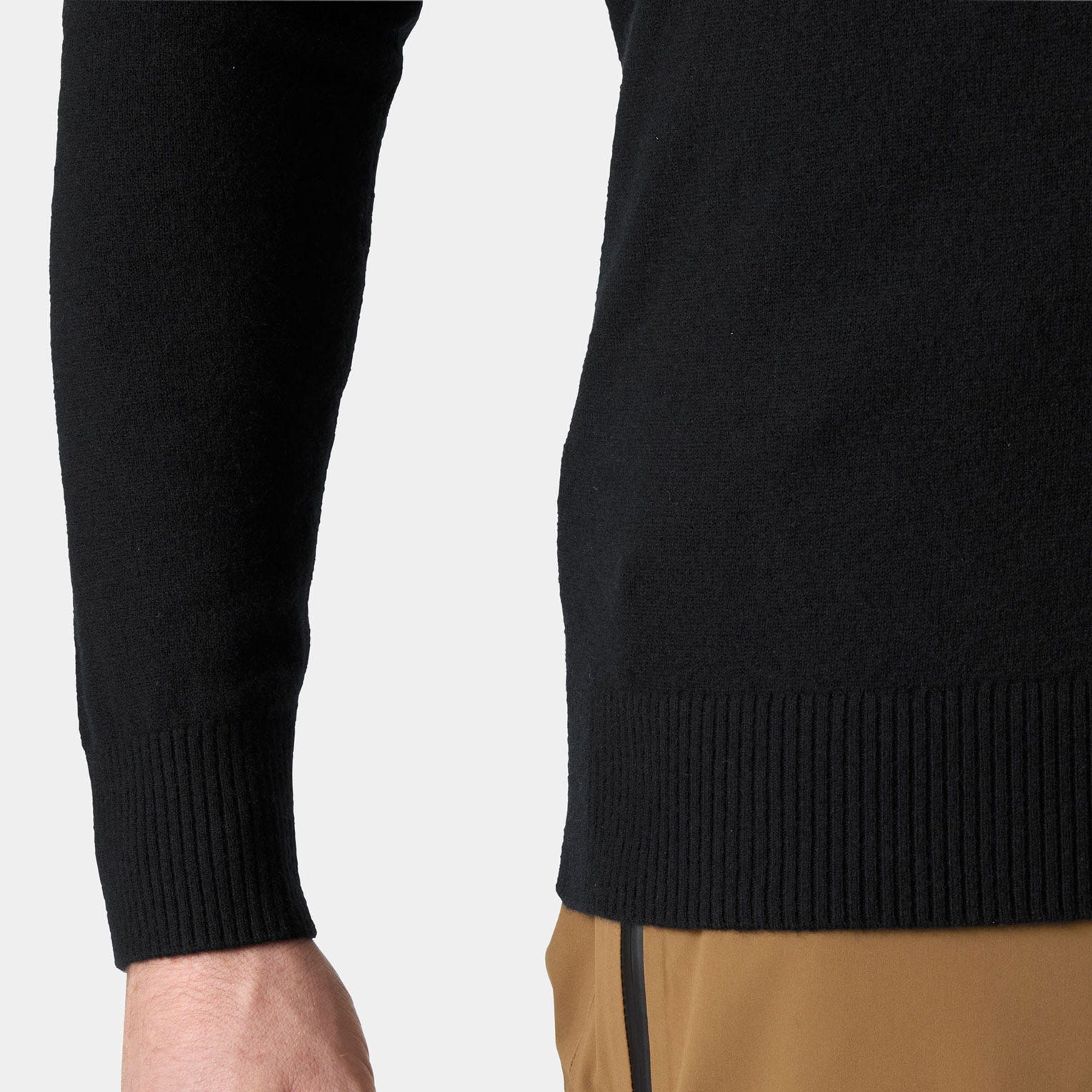 Men’s Afton Knitted Half-Zip - 990 BLACK