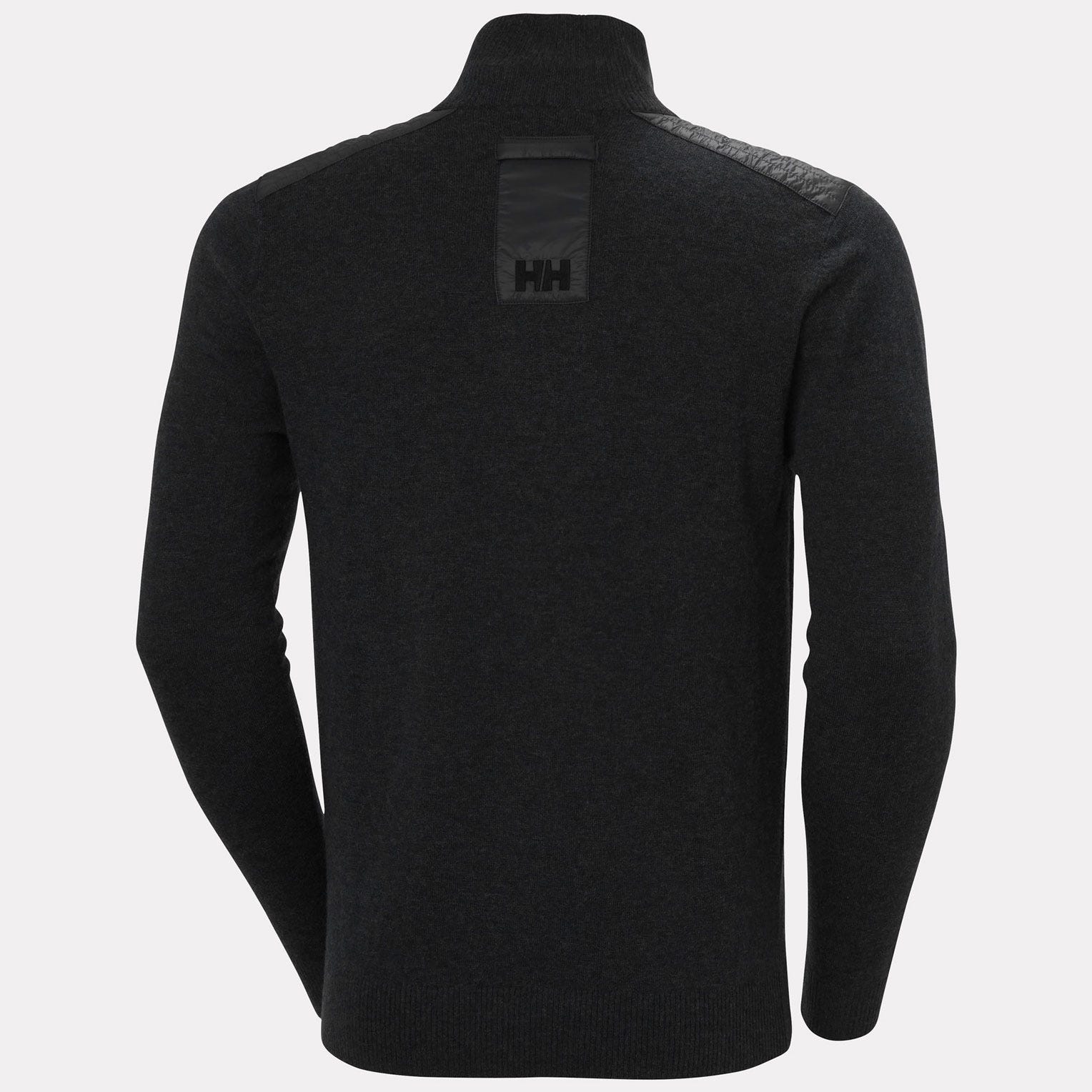 Men’s Afton Knitted Half-Zip - 990 BLACK
