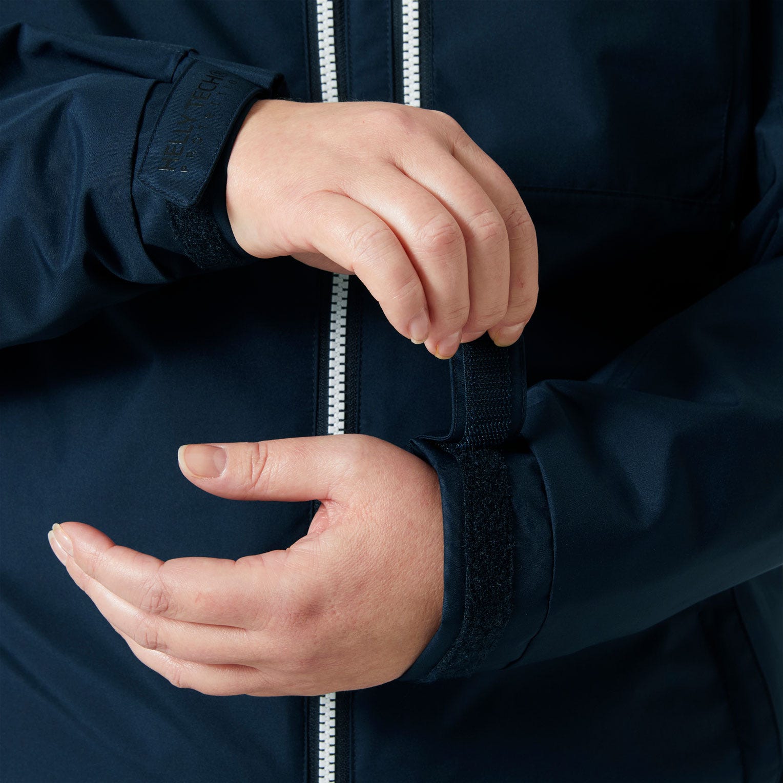 Women's Long Belfast Jacket - 597 NAVY