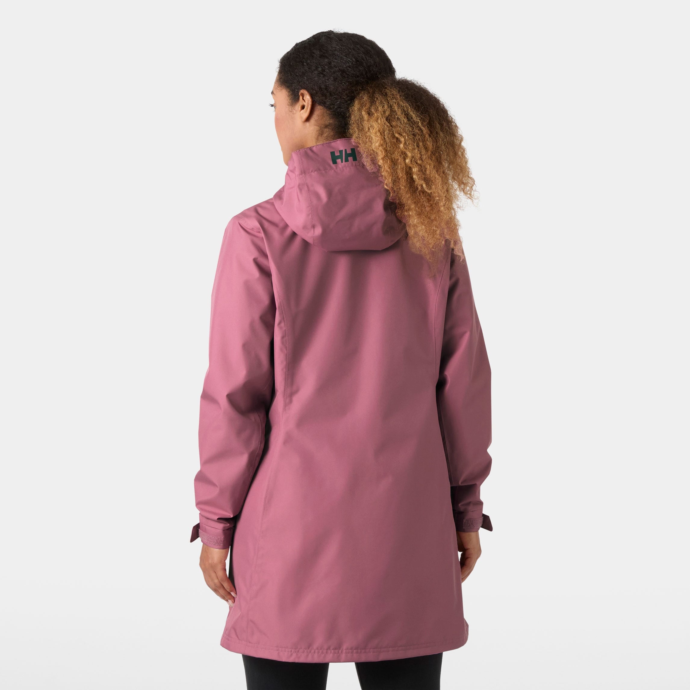Women's Long Belfast Jacket - 664 WILDBERRY