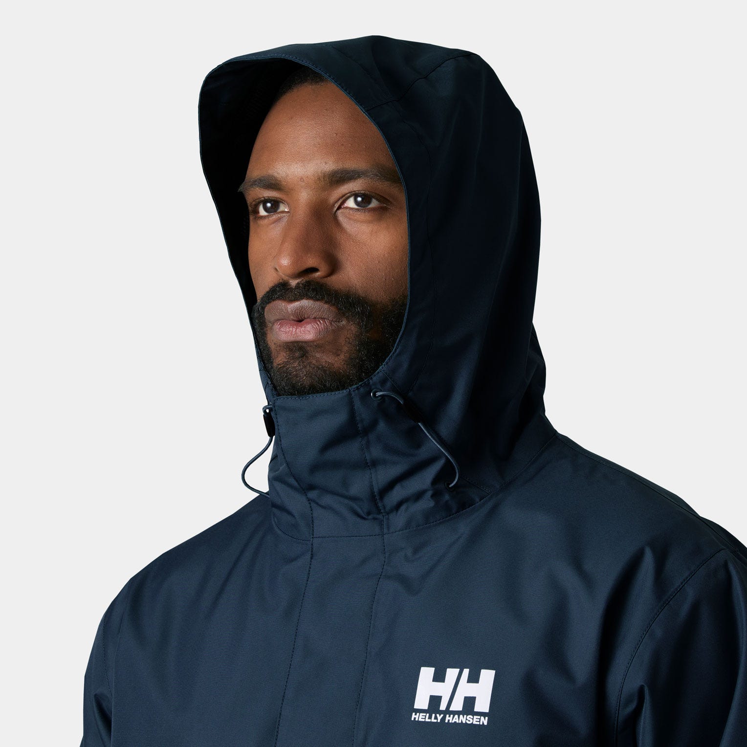 Men's Seven J Rain Jacket - 596 NAVY