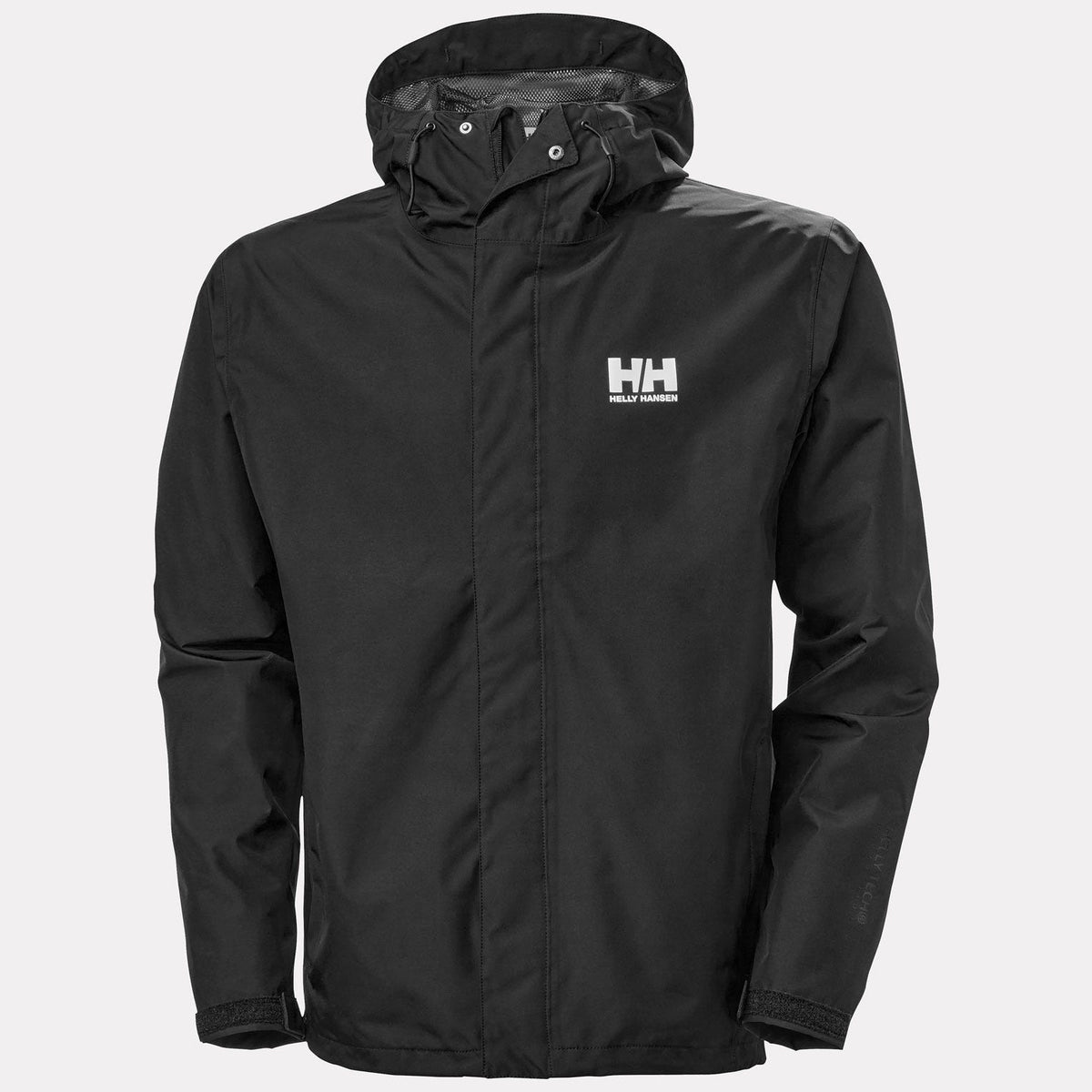Men's Seven J Rain Jacket - 992 BLACK