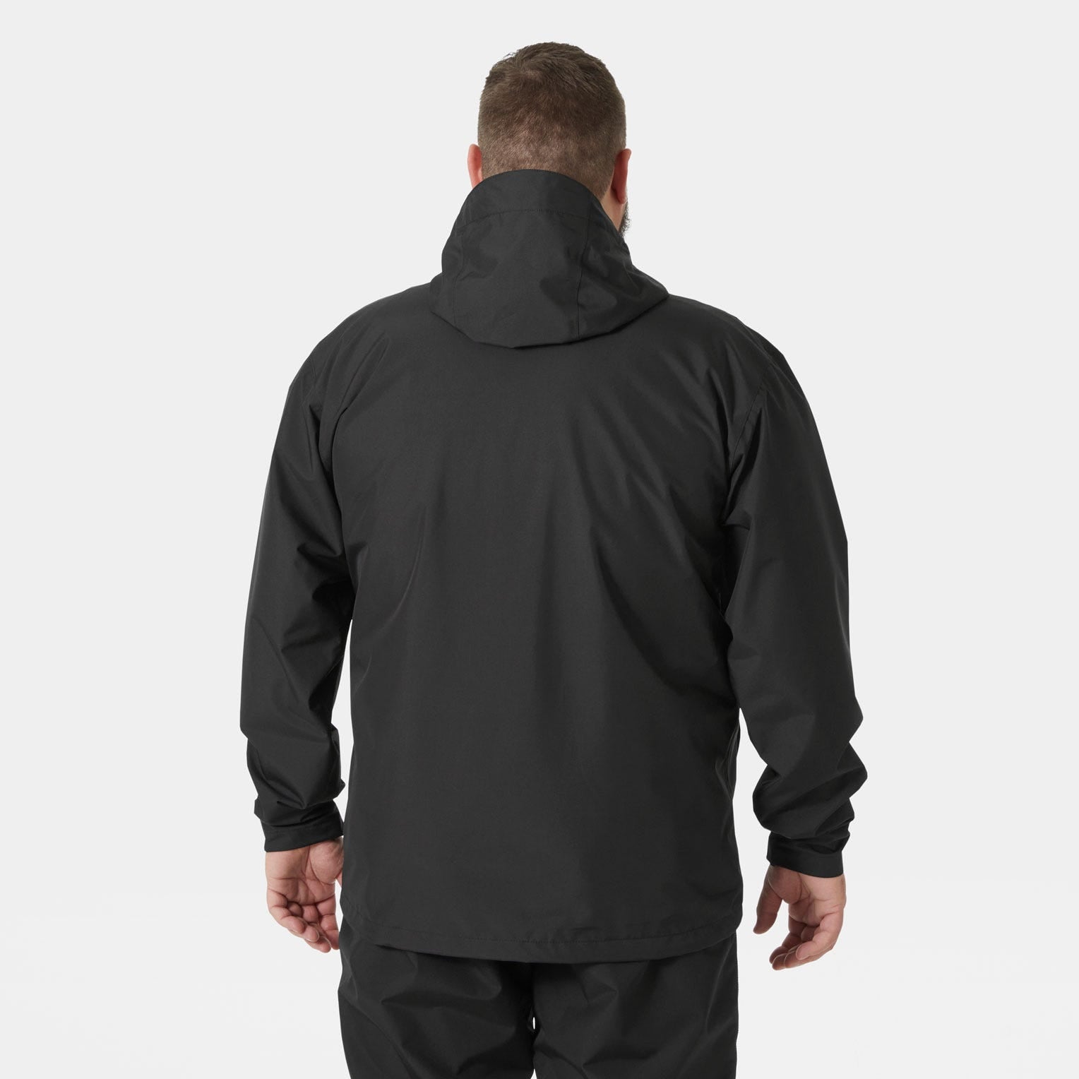 Men's Seven J Rain Jacket - 992 BLACK