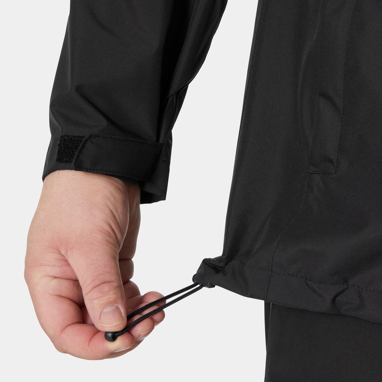 Men's Seven J Rain Jacket - 992 BLACK