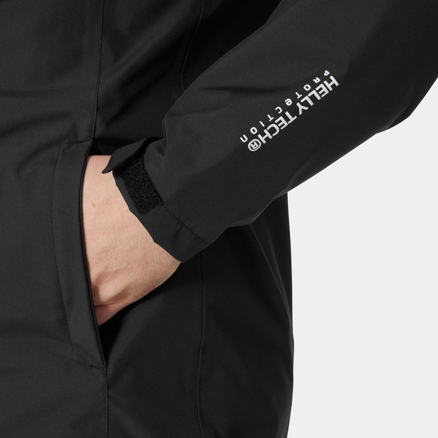 Men's Seven J Rain Jacket - 992 BLACK