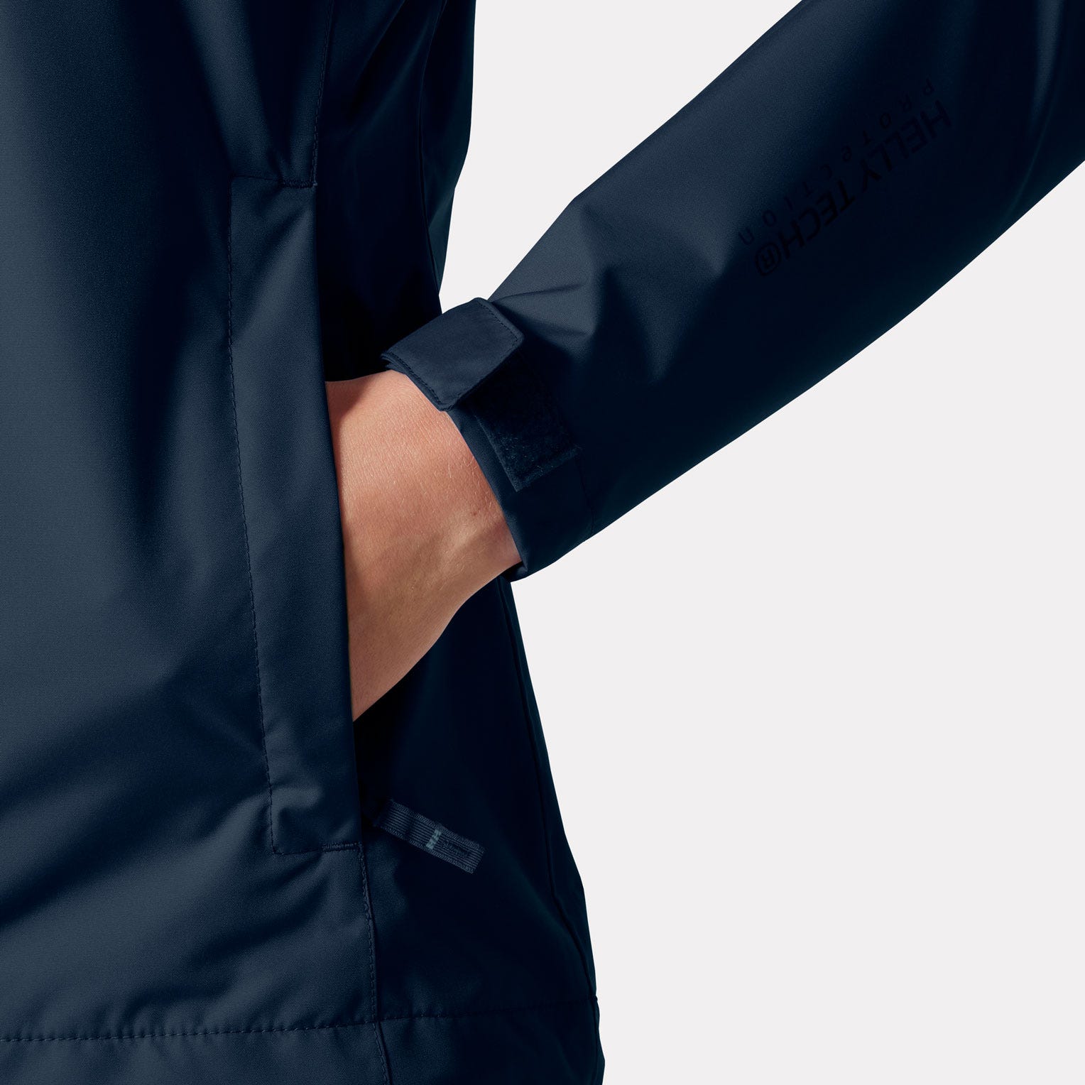 Women's Seven J Rain Jacket - 598 NAVY